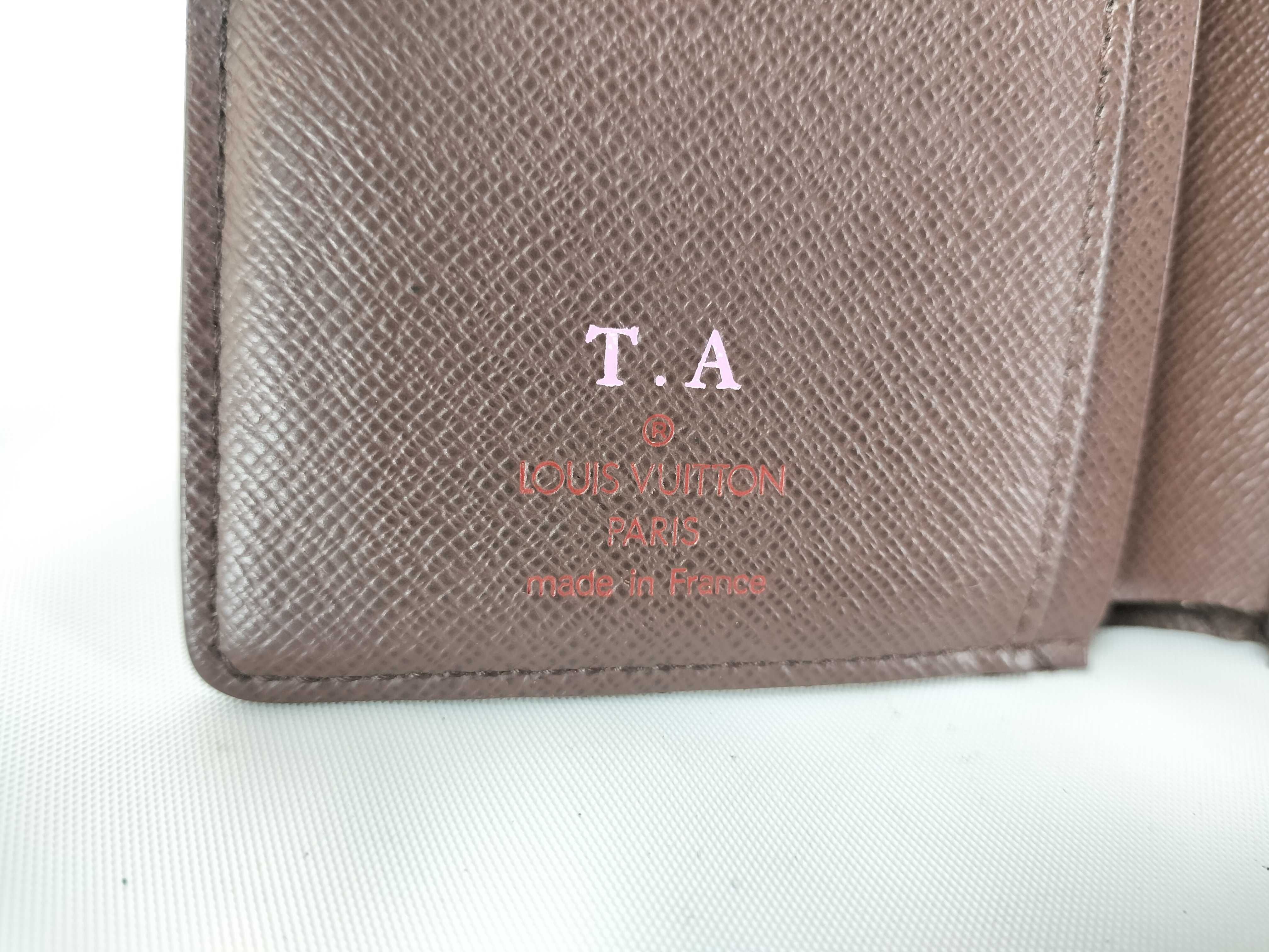 【水曜終了】(10708_0114)LOUIS VUITTON ダミエ N61674 ポルトフォイユヴィエノワ 財布