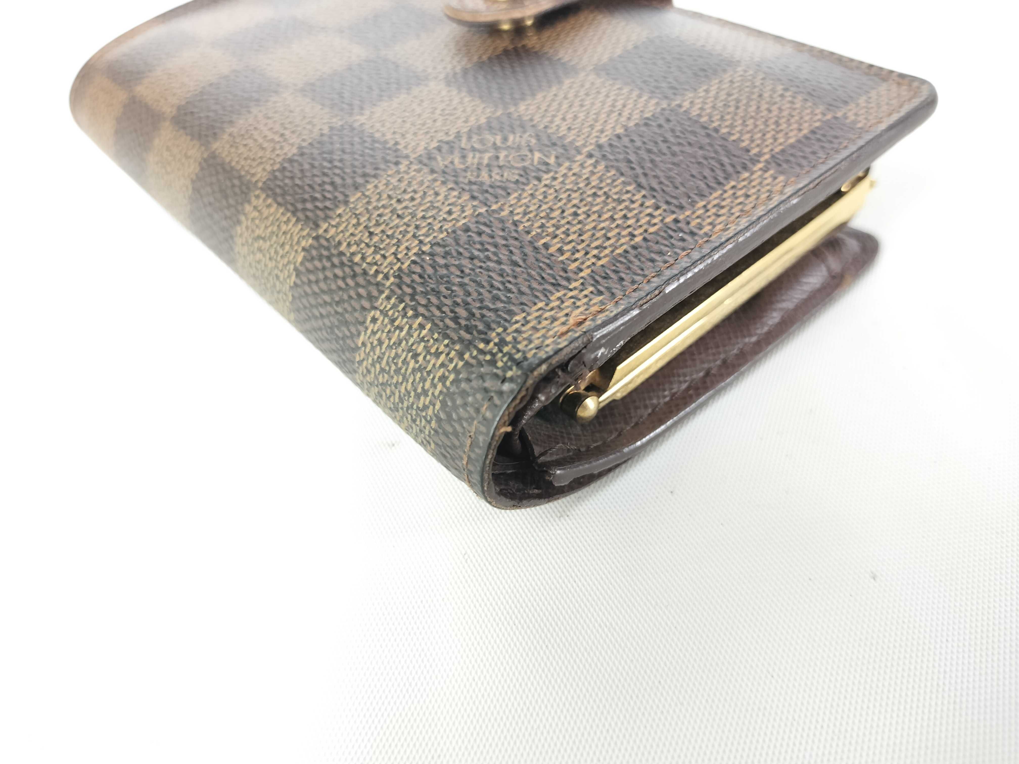 【水曜終了】(10708_0114)LOUIS VUITTON ダミエ N61674 ポルトフォイユヴィエノワ 財布