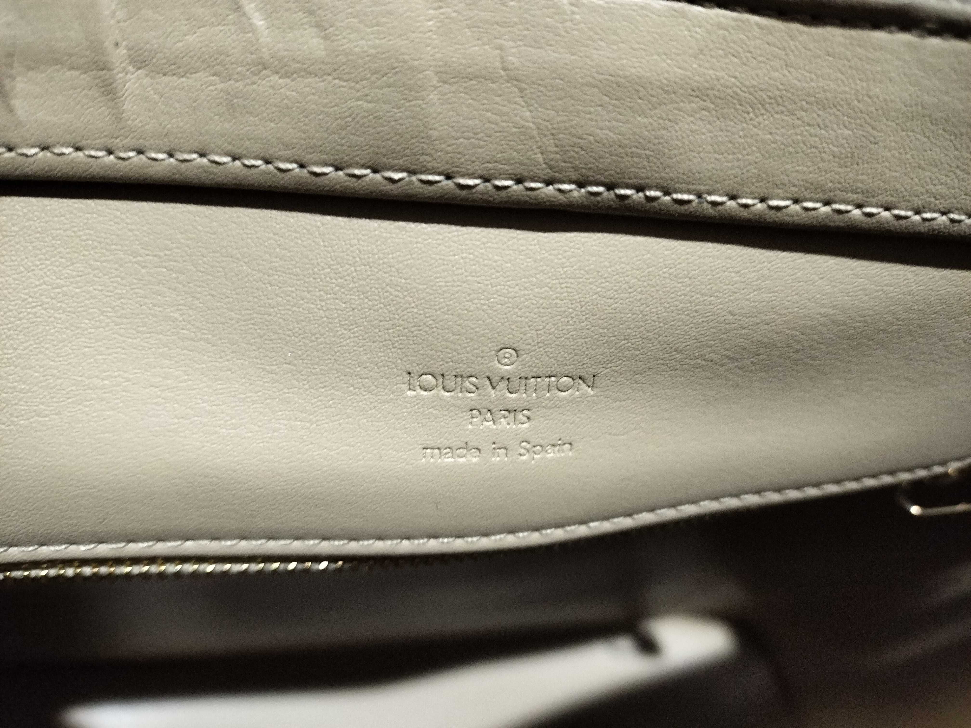 【水曜終了】(10708_0034)LOUIS VUITTON ヴェルニ ヒューストン ハンドバッグ