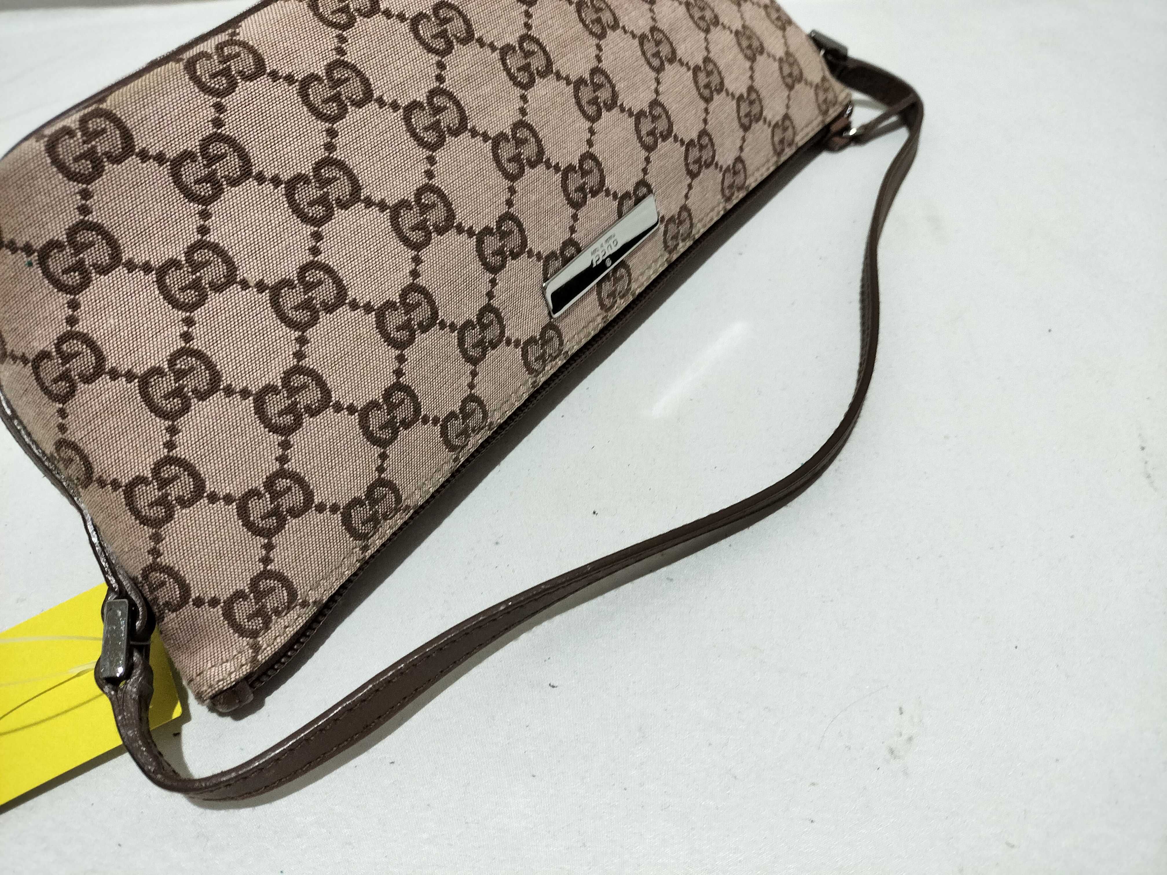 【水曜終了】(10709_0020)GUCCI GGキャンバス 039 1103 2123 アクセポーチ ハンドバッグ