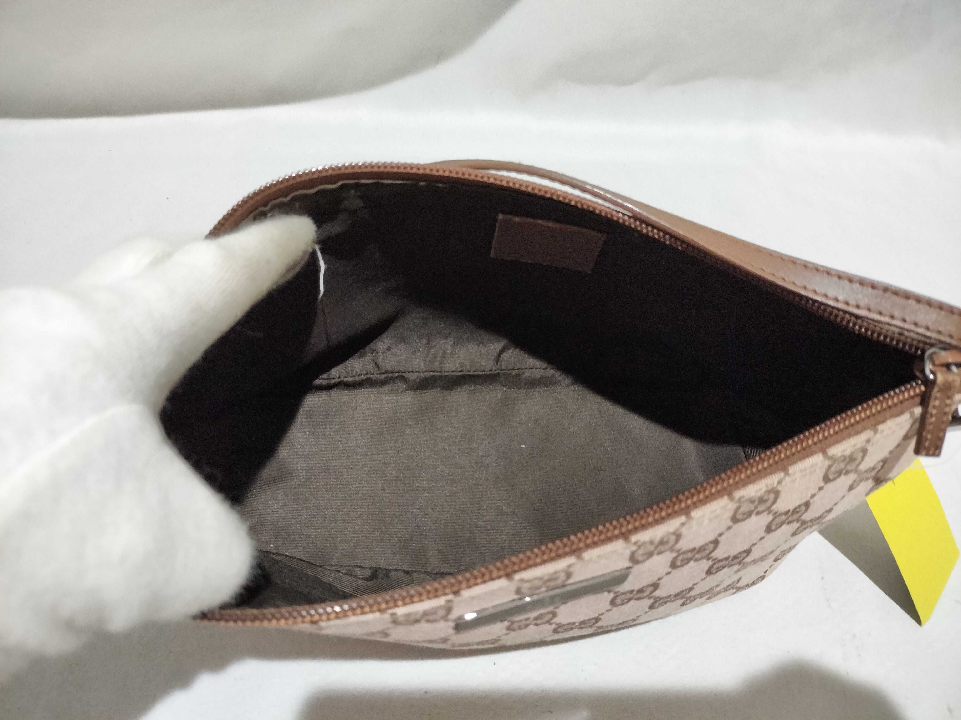 【水曜終了】(10709_0020)GUCCI GGキャンバス 039 1103 2123 アクセポーチ ハンドバッグ