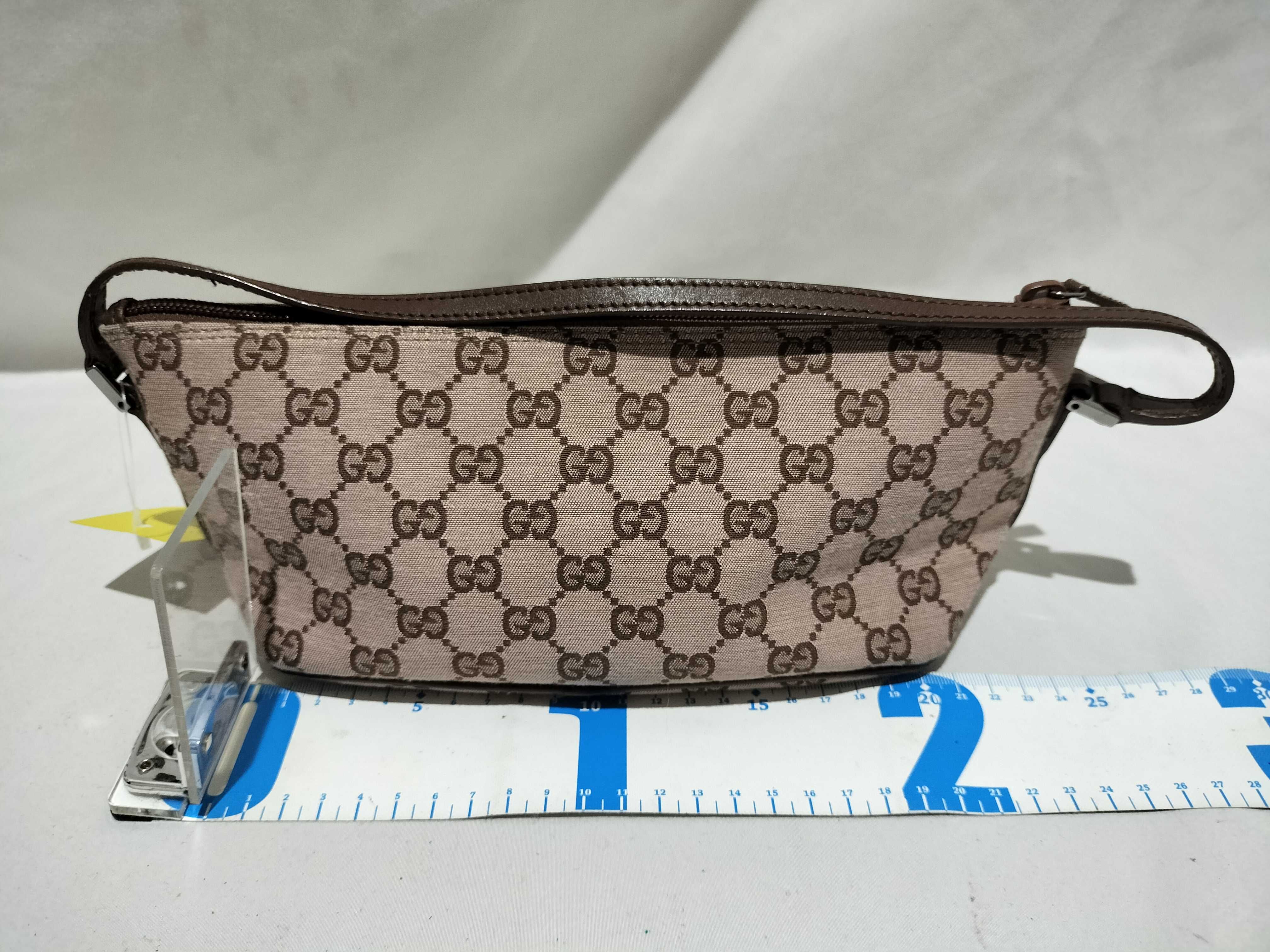 【水曜終了】(10709_0020)GUCCI GGキャンバス 039 1103 2123 アクセポーチ ハンドバッグ