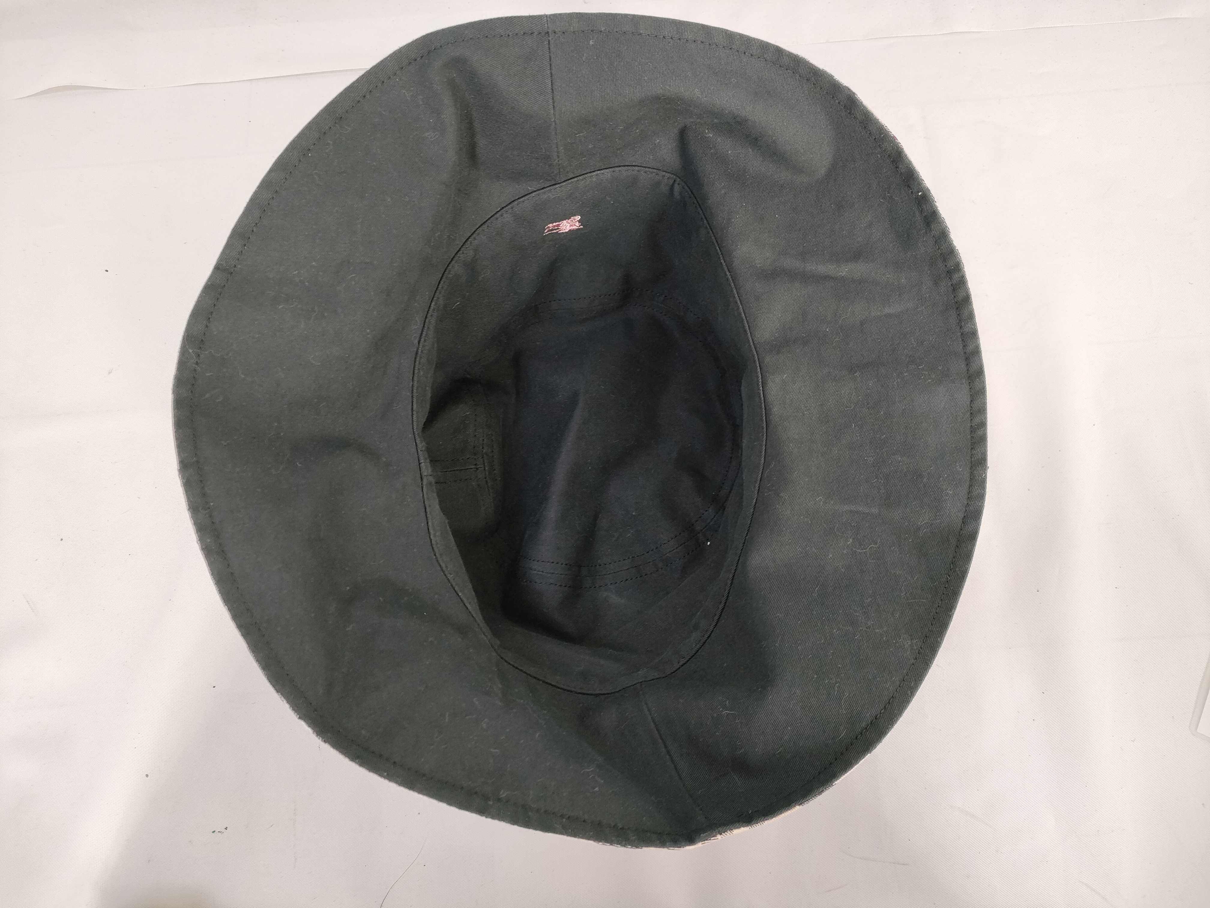 【水曜終了】(10700_0054)BURBERRY ノヴァチェック/バケットハット リバーシブル ブラック その他小物