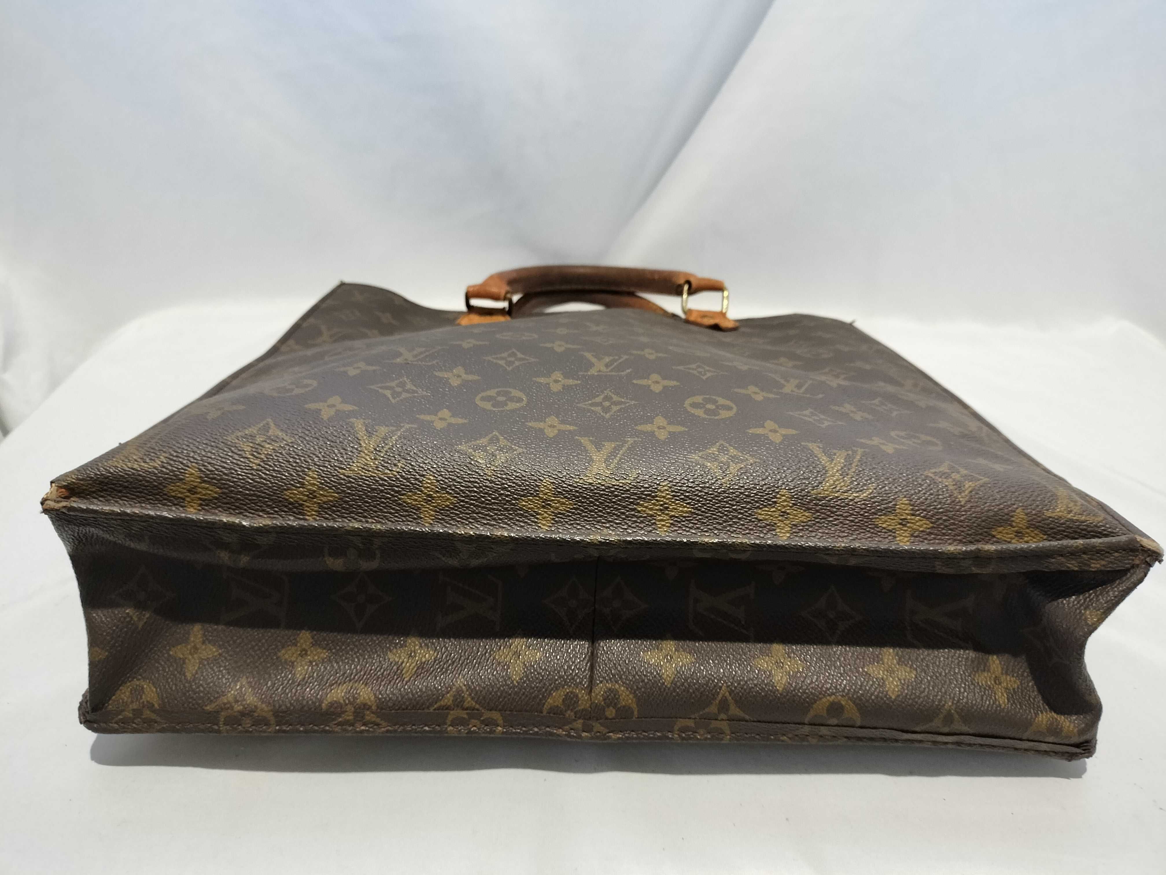 【水曜終了】(10708_0166)LOUIS VUITTON モノグラム サックプラ オールド ハンドバッグ