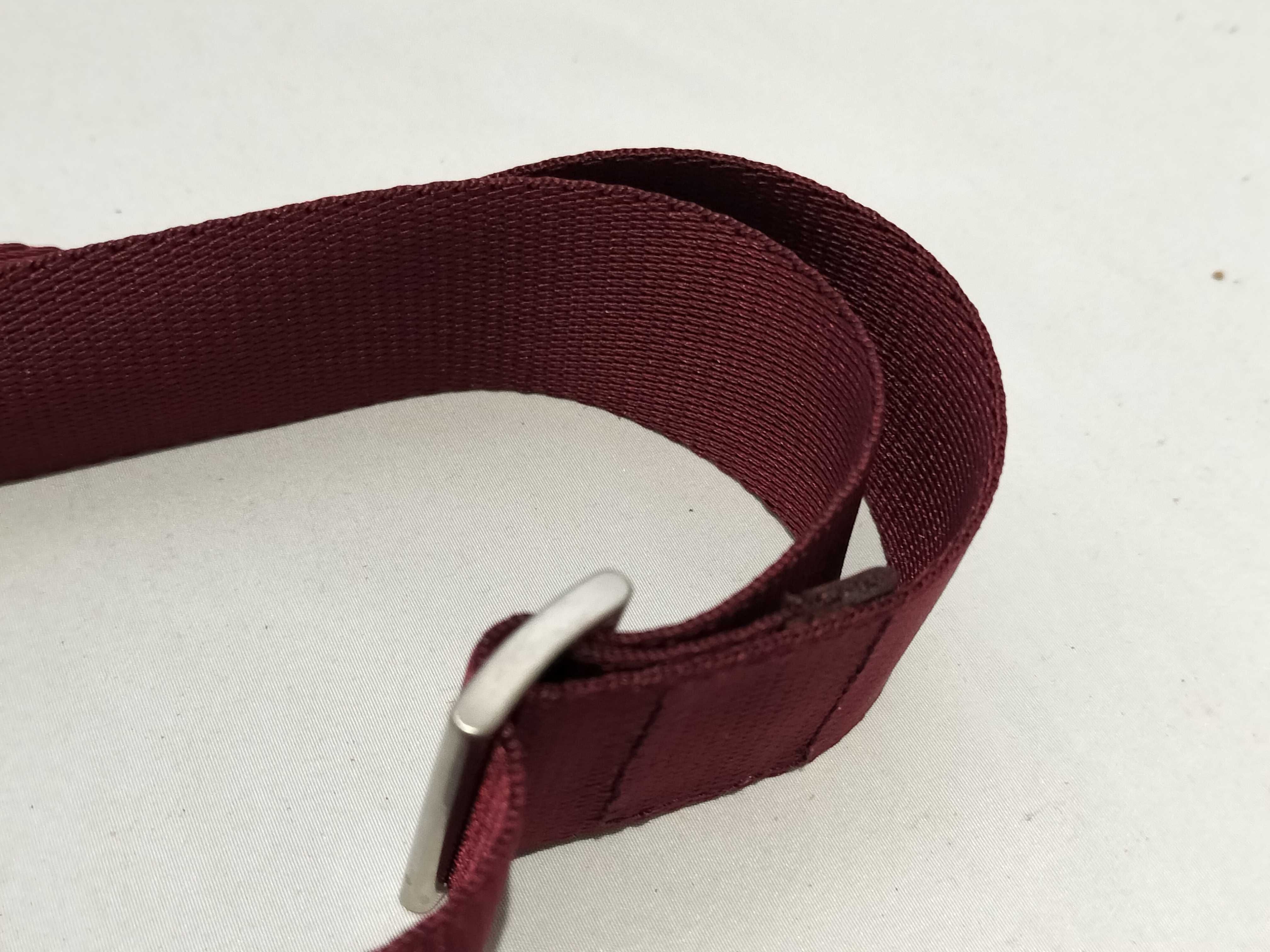 【水曜終了】(10709_0098)PRADA ナイロン ショルダー レザー 赤 ショルダーバッグ