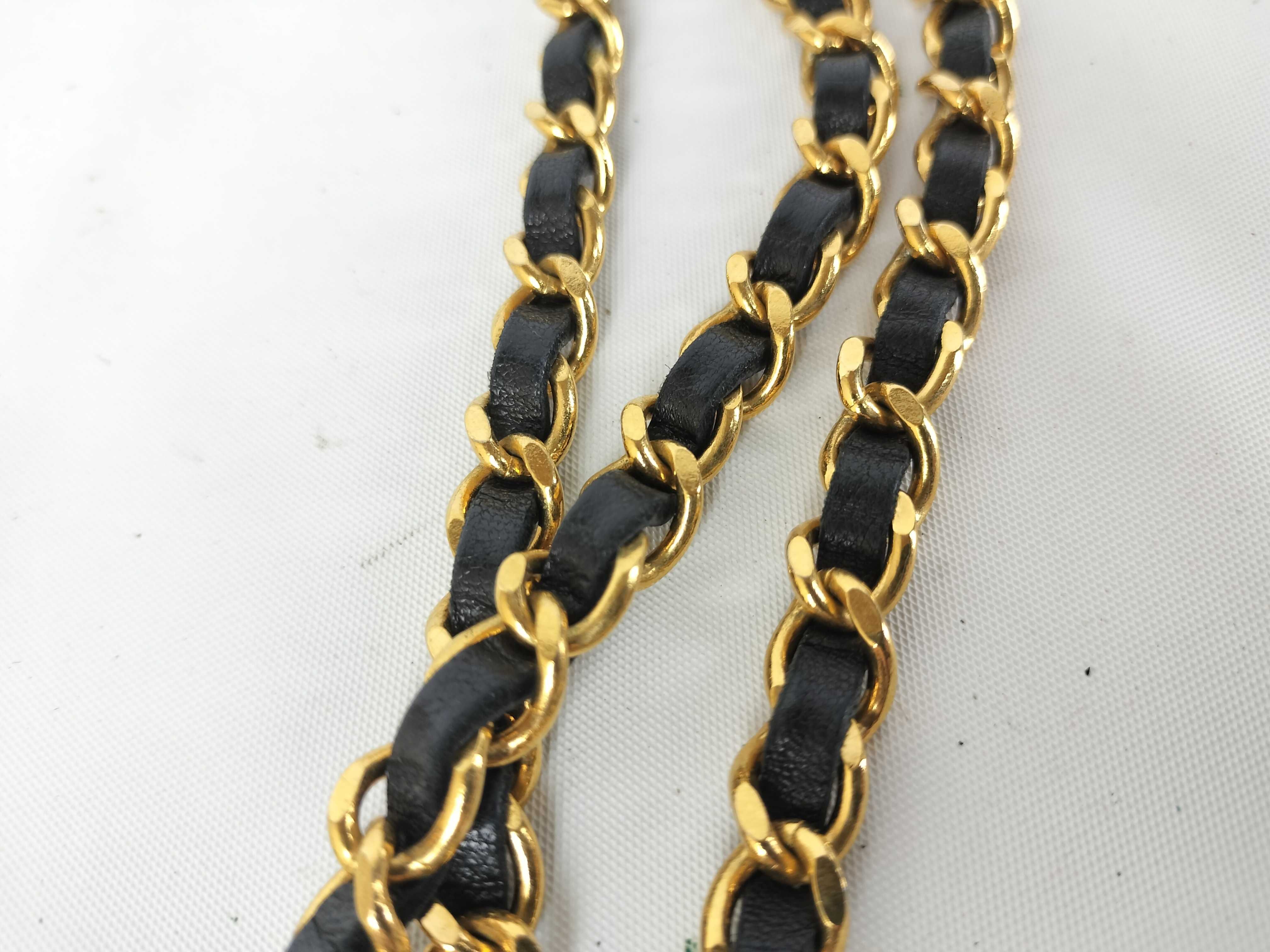 【水曜終了】(10707_0025)CHANEL ココマーク チェーン ショルダーストラップ ベルト