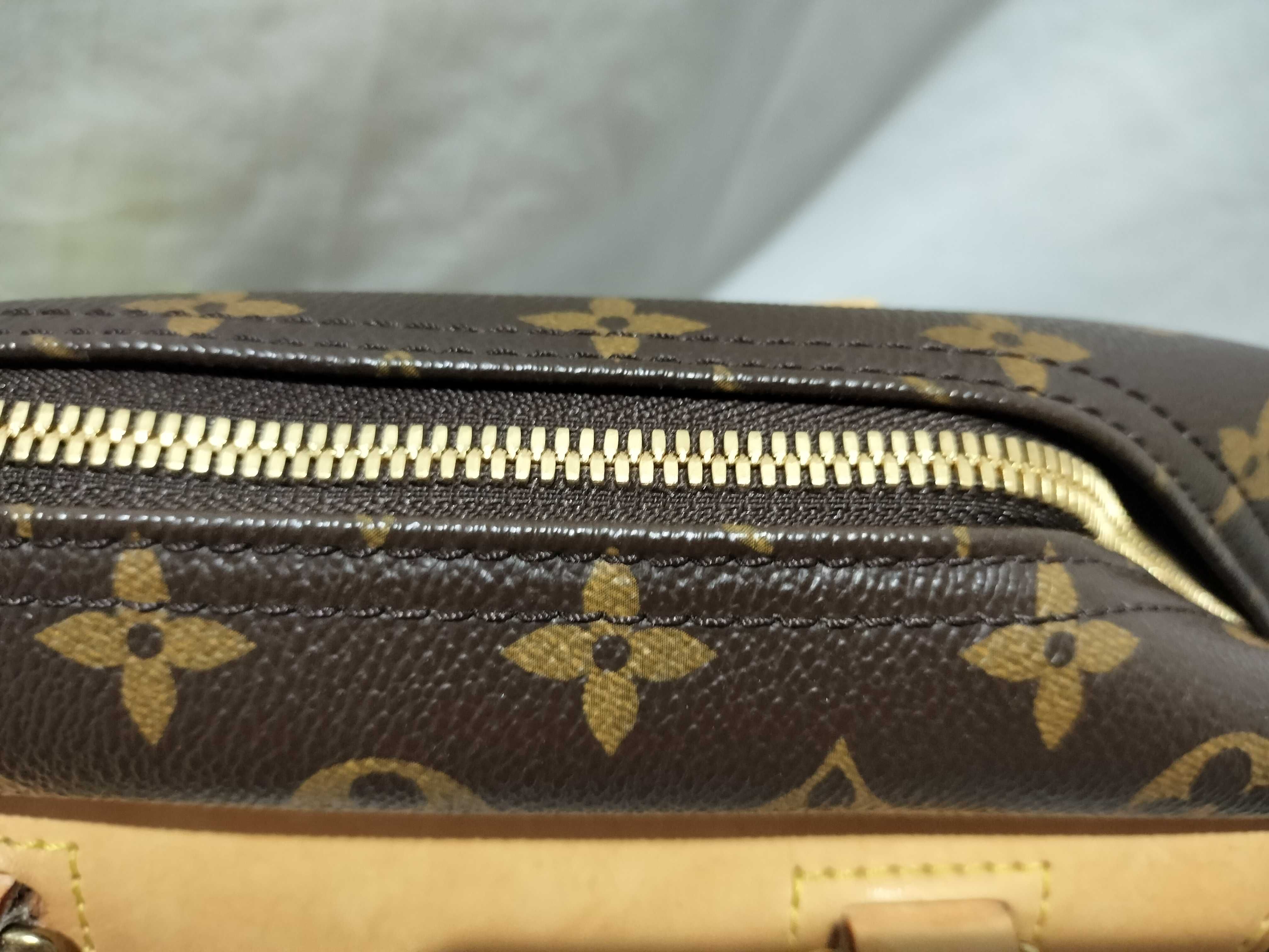 【水曜終了】(10708_0036)LOUIS VUITTON モノグラム M47270 ドーヴィル ハンドバッグ