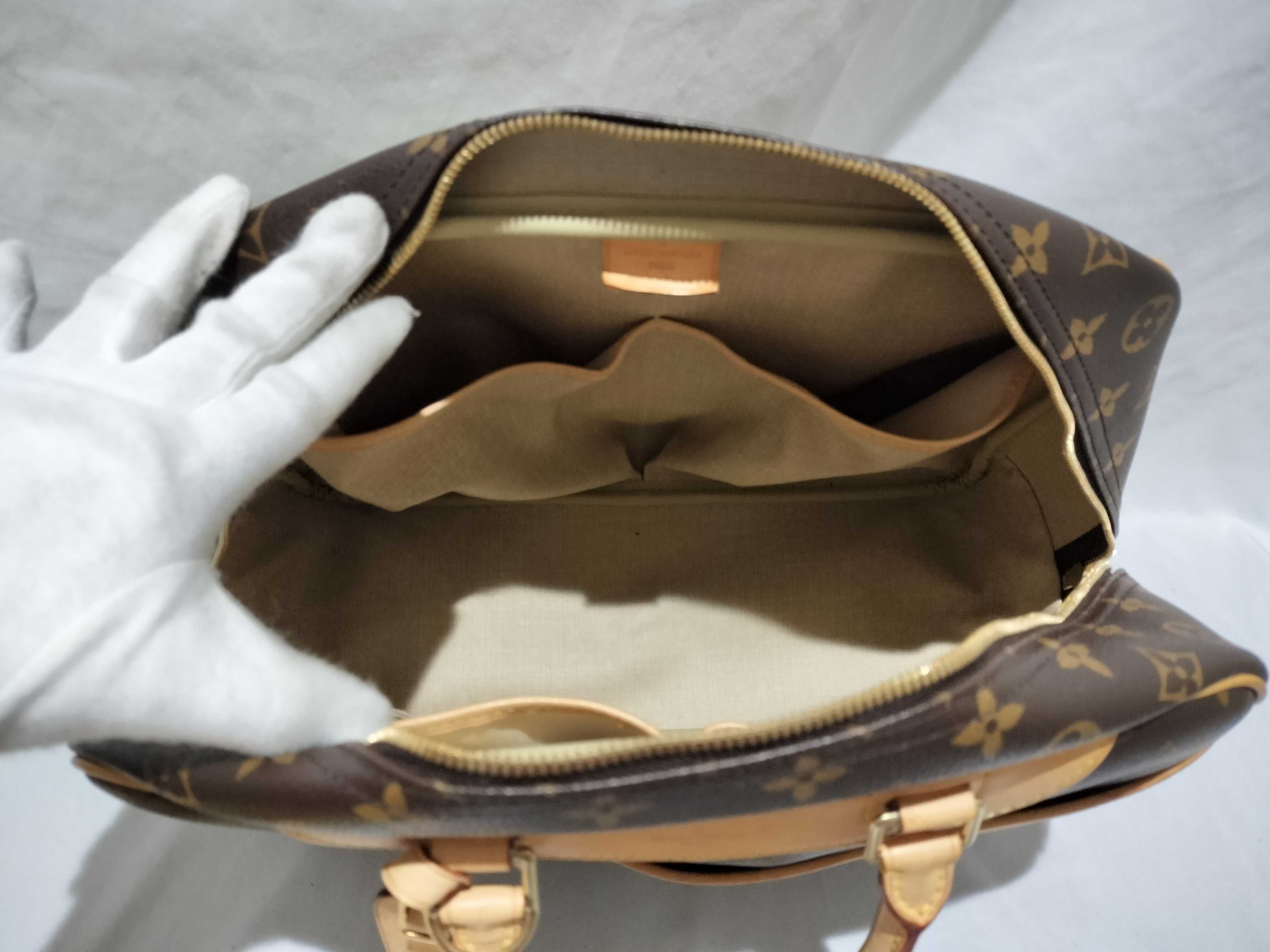 【水曜終了】(10708_0036)LOUIS VUITTON モノグラム M47270 ドーヴィル ハンドバッグ