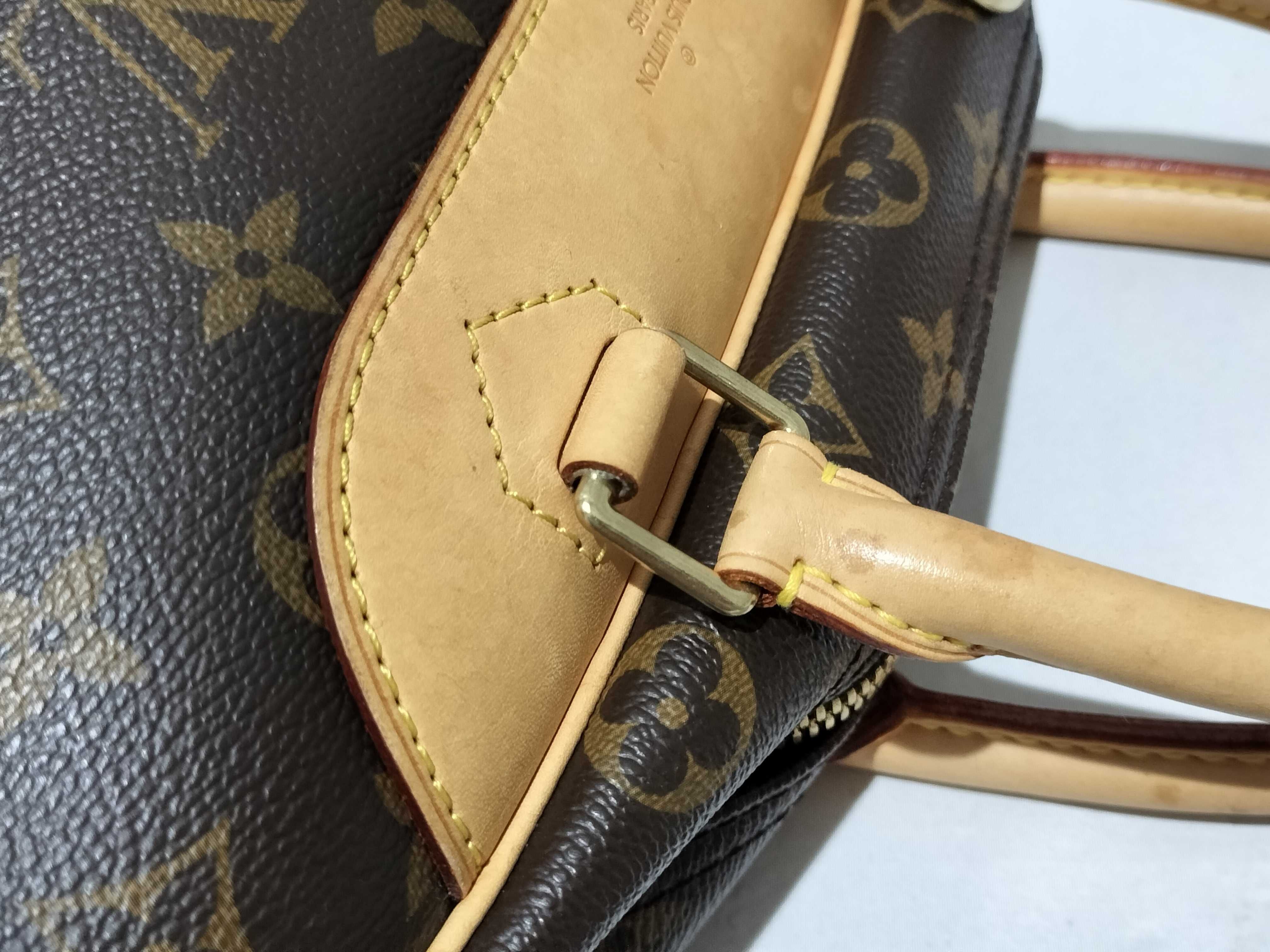 【水曜終了】(10708_0036)LOUIS VUITTON モノグラム M47270 ドーヴィル ハンドバッグ