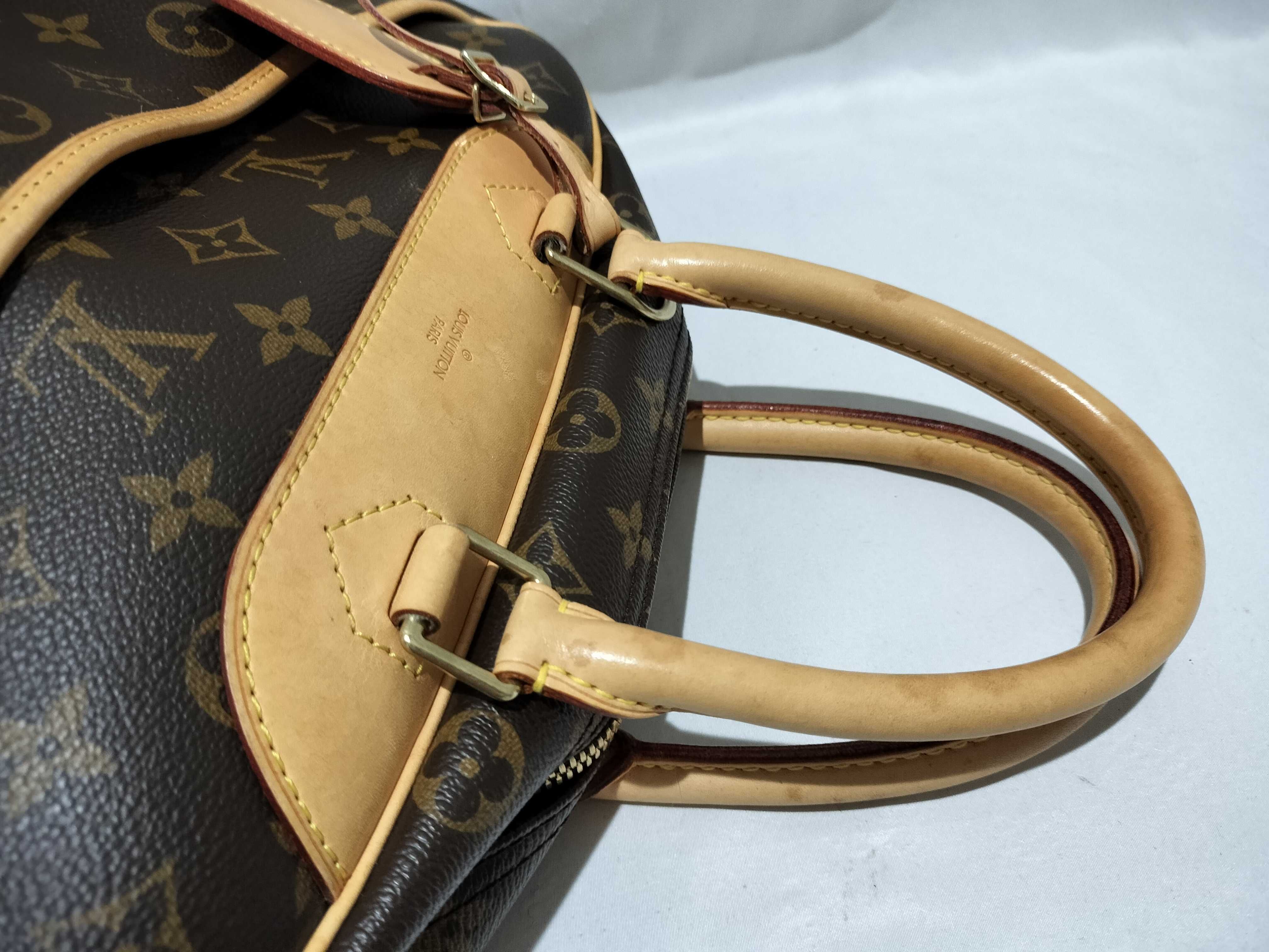 【水曜終了】(10708_0036)LOUIS VUITTON モノグラム M47270 ドーヴィル ハンドバッグ