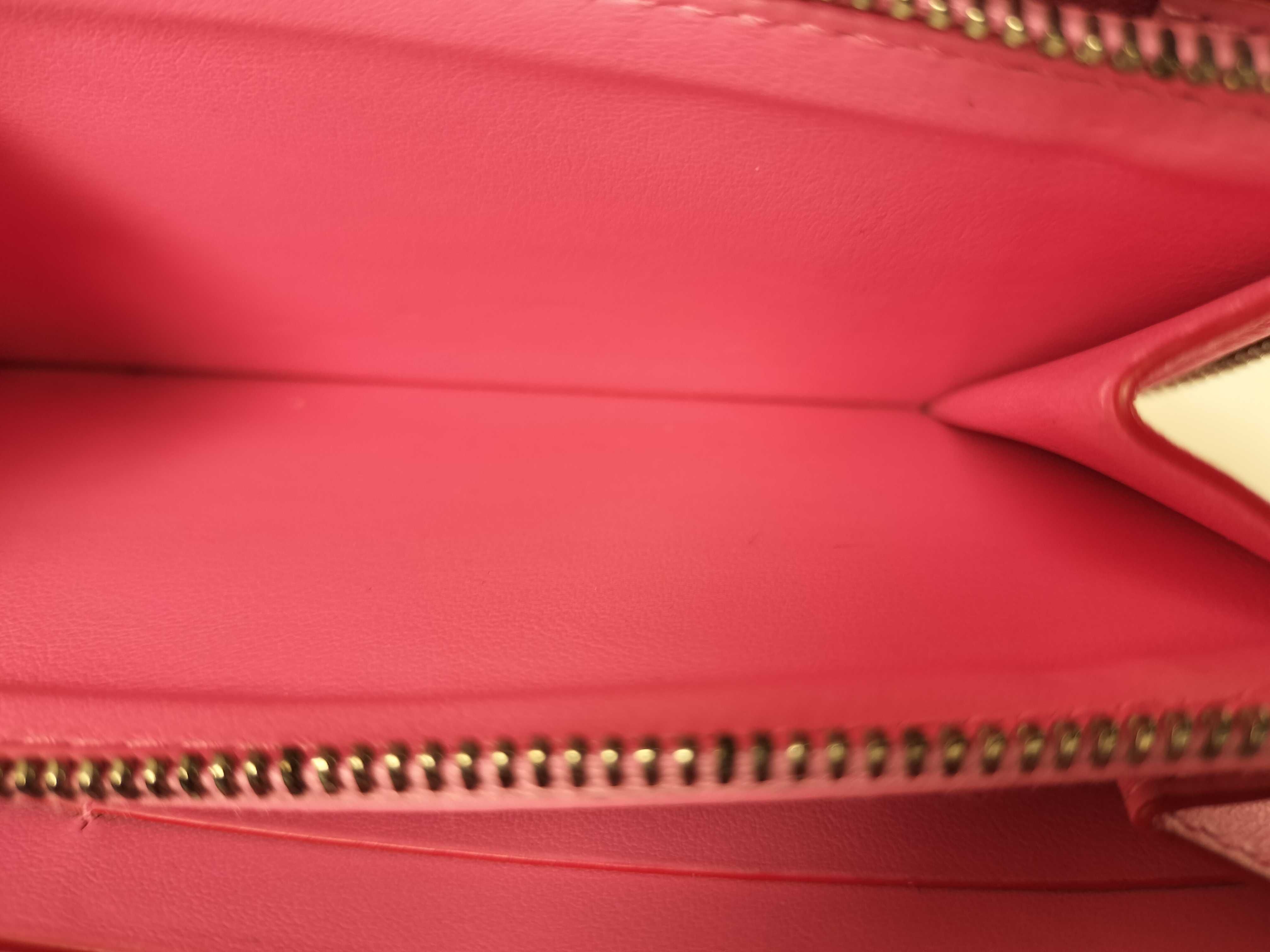 【水曜終了】(10700_0140)BOTTEGA VENETA イントレチャート ラウンド 財布 イントレチャート 赤 財布