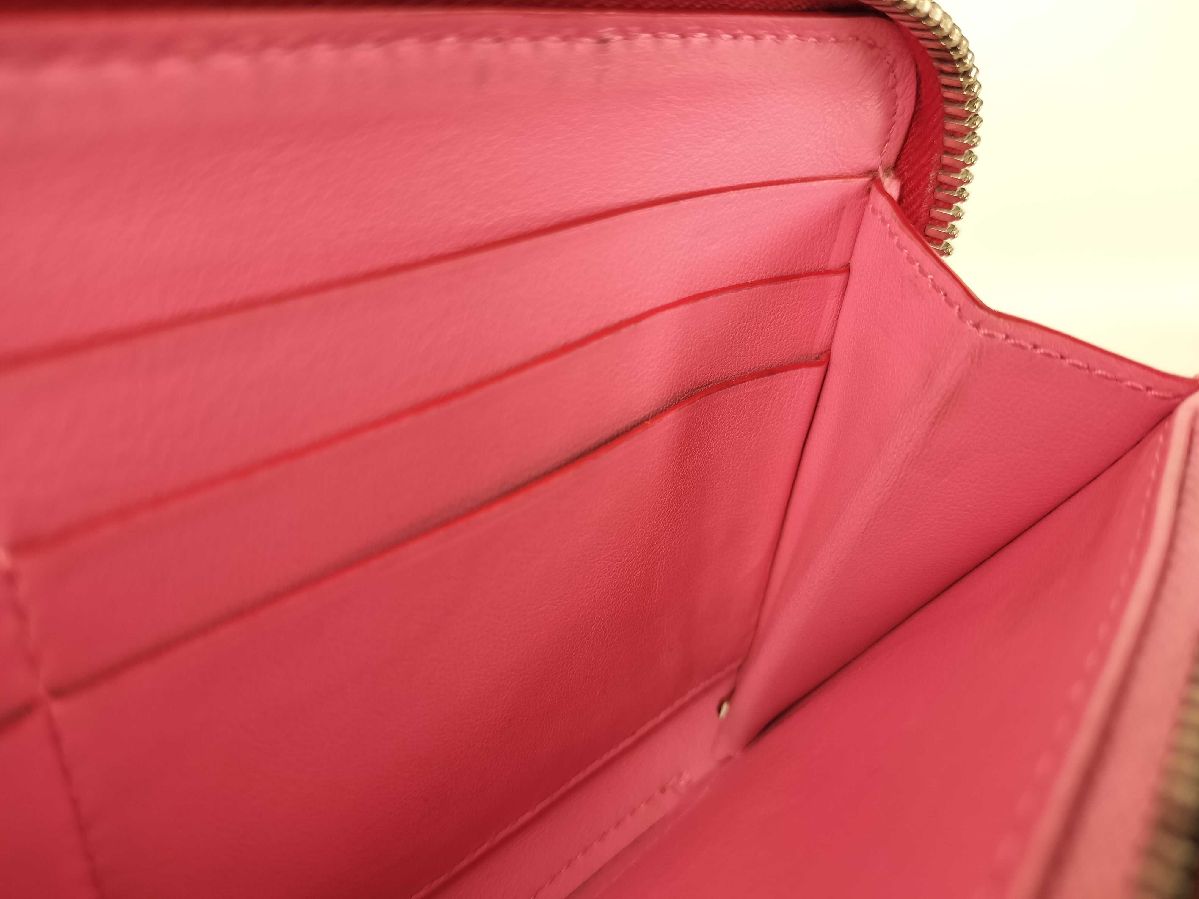 【水曜終了】(10700_0140)BOTTEGA VENETA イントレチャート ラウンド 財布 イントレチャート 赤 財布