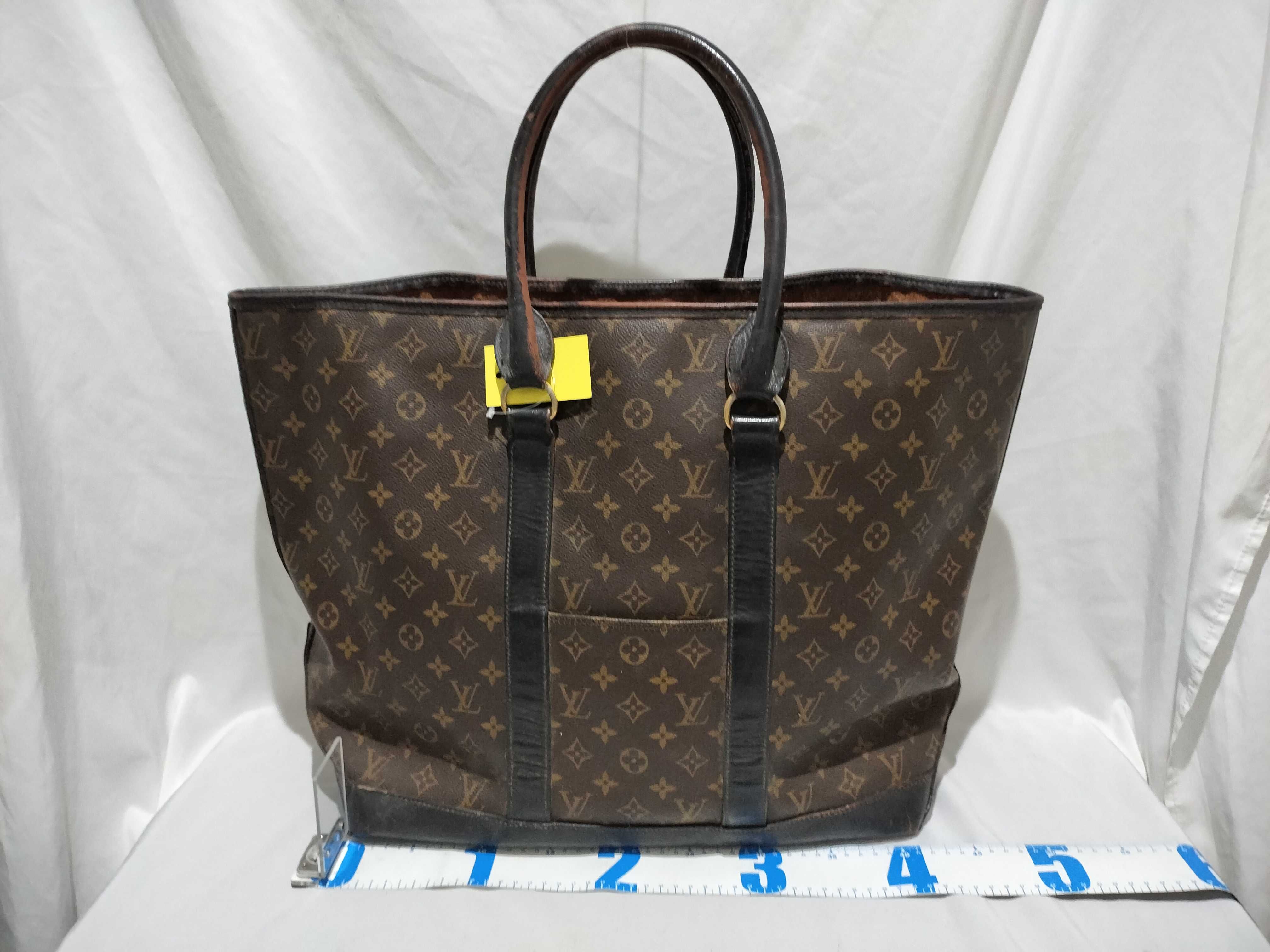 【水曜終了】(10708_0168)LOUIS VUITTON モノグラム サックウィークエンドGM トートバッグ