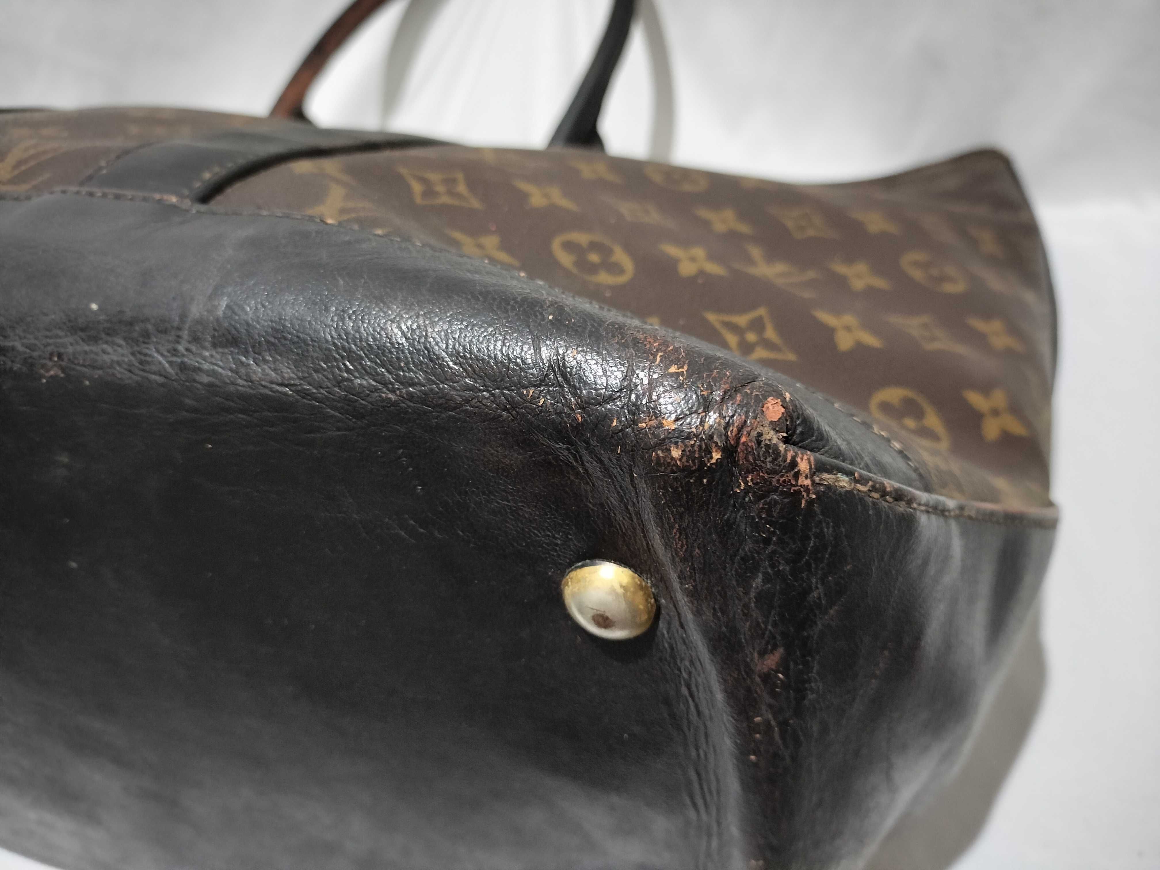 【水曜終了】(10708_0168)LOUIS VUITTON モノグラム サックウィークエンドGM トートバッグ