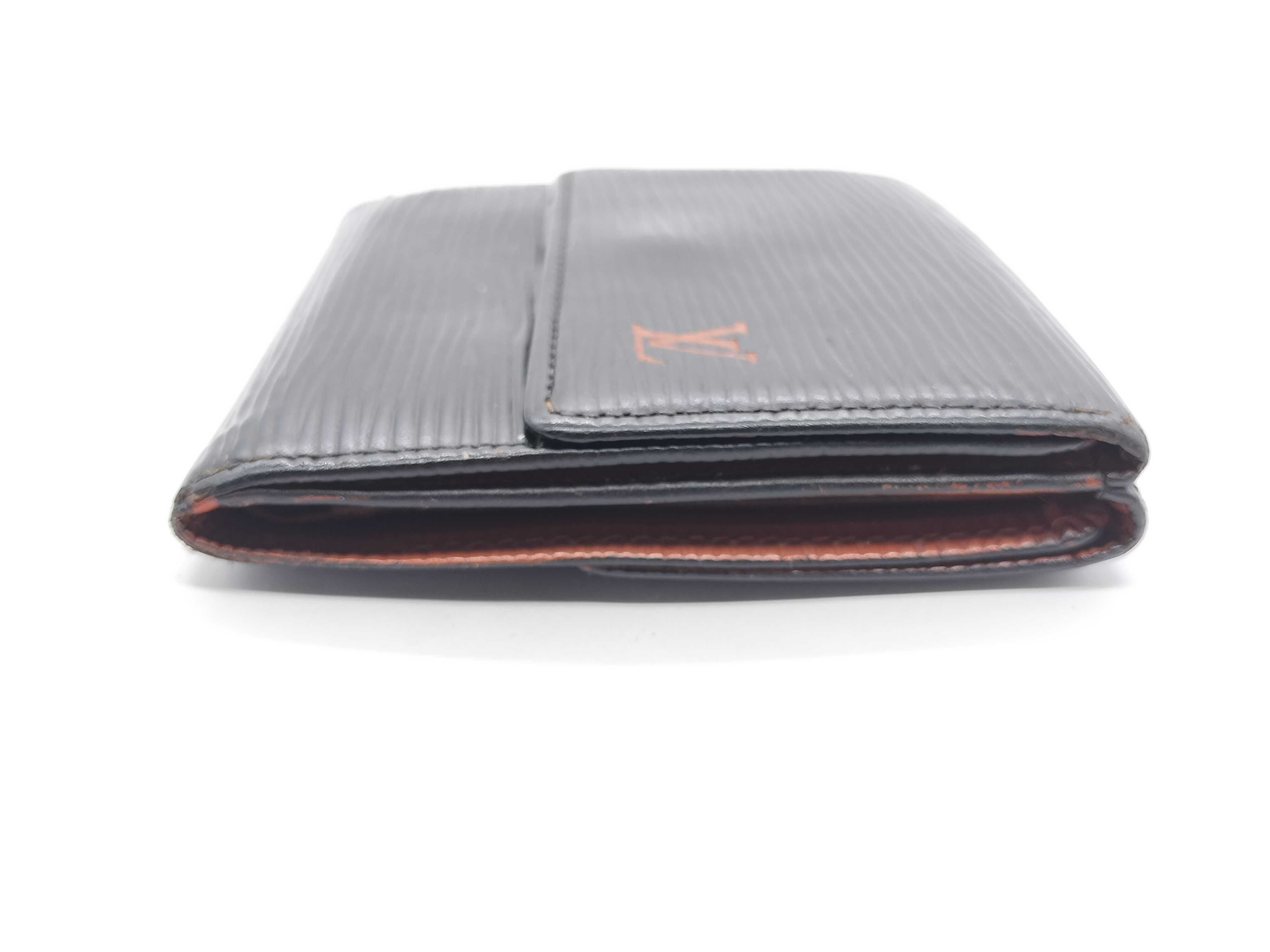 【水曜終了】(10708_0117)LOUIS VUITTON エピ 二つ折り財布 ダブルホック 財布