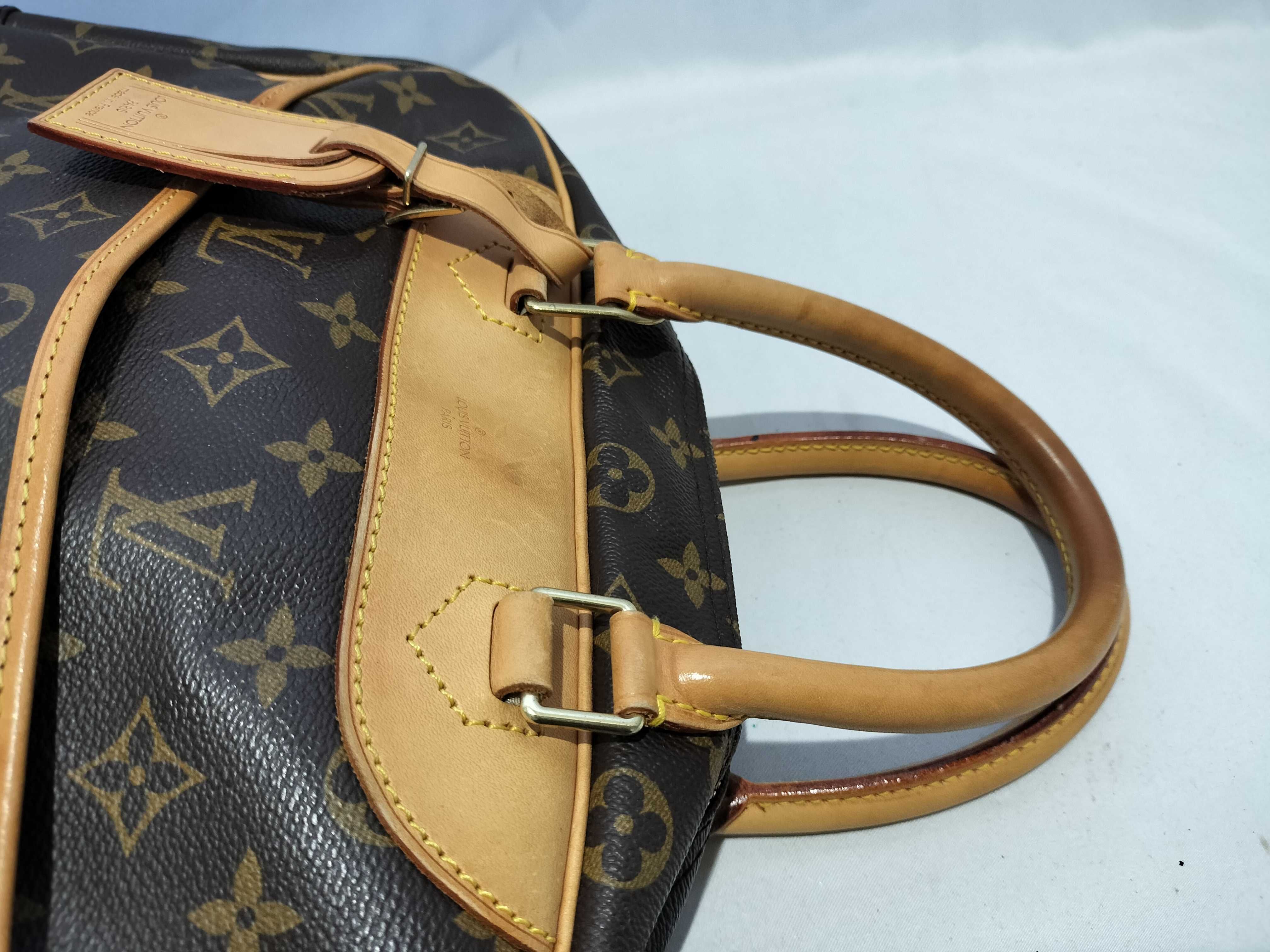 【水曜終了】(10708_0040)LOUIS VUITTON モノグラム ドーヴィル M47270 ハンドバッグ