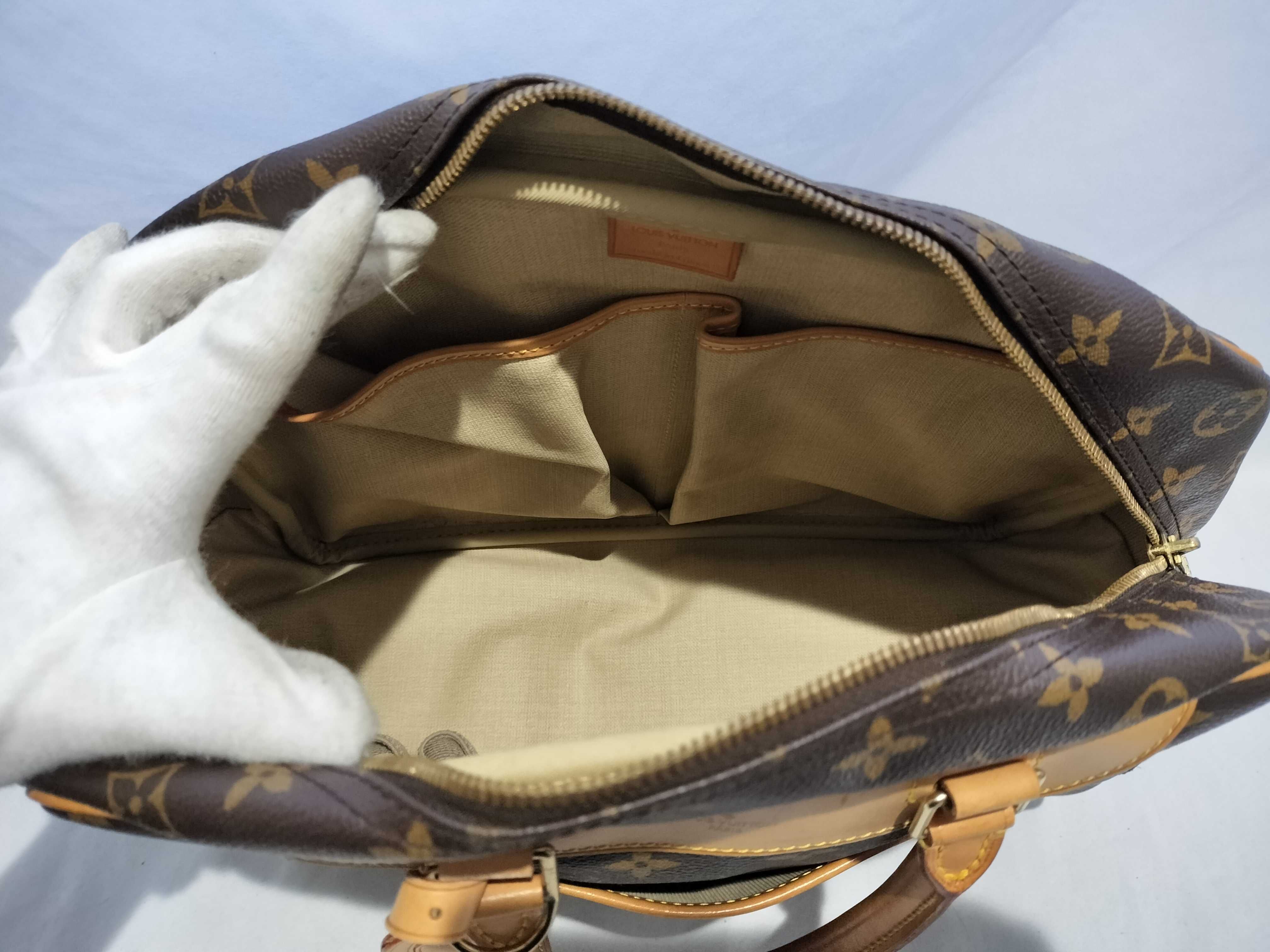 【水曜終了】(10708_0040)LOUIS VUITTON モノグラム ドーヴィル M47270 ハンドバッグ