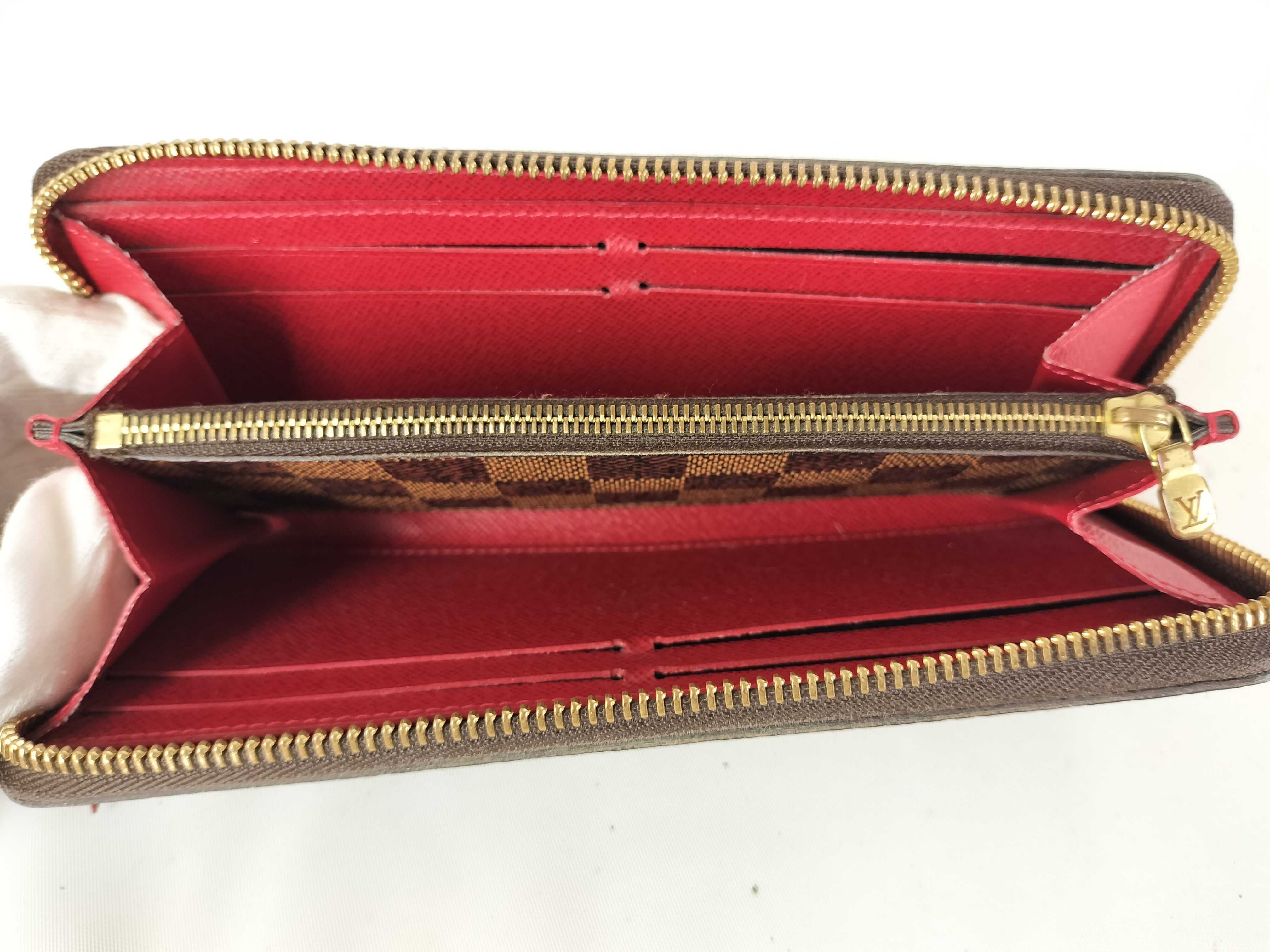 【水曜終了】(10708_0118)LOUIS VUITTON ダミエ ポルトフォイユ クレマンス 財布