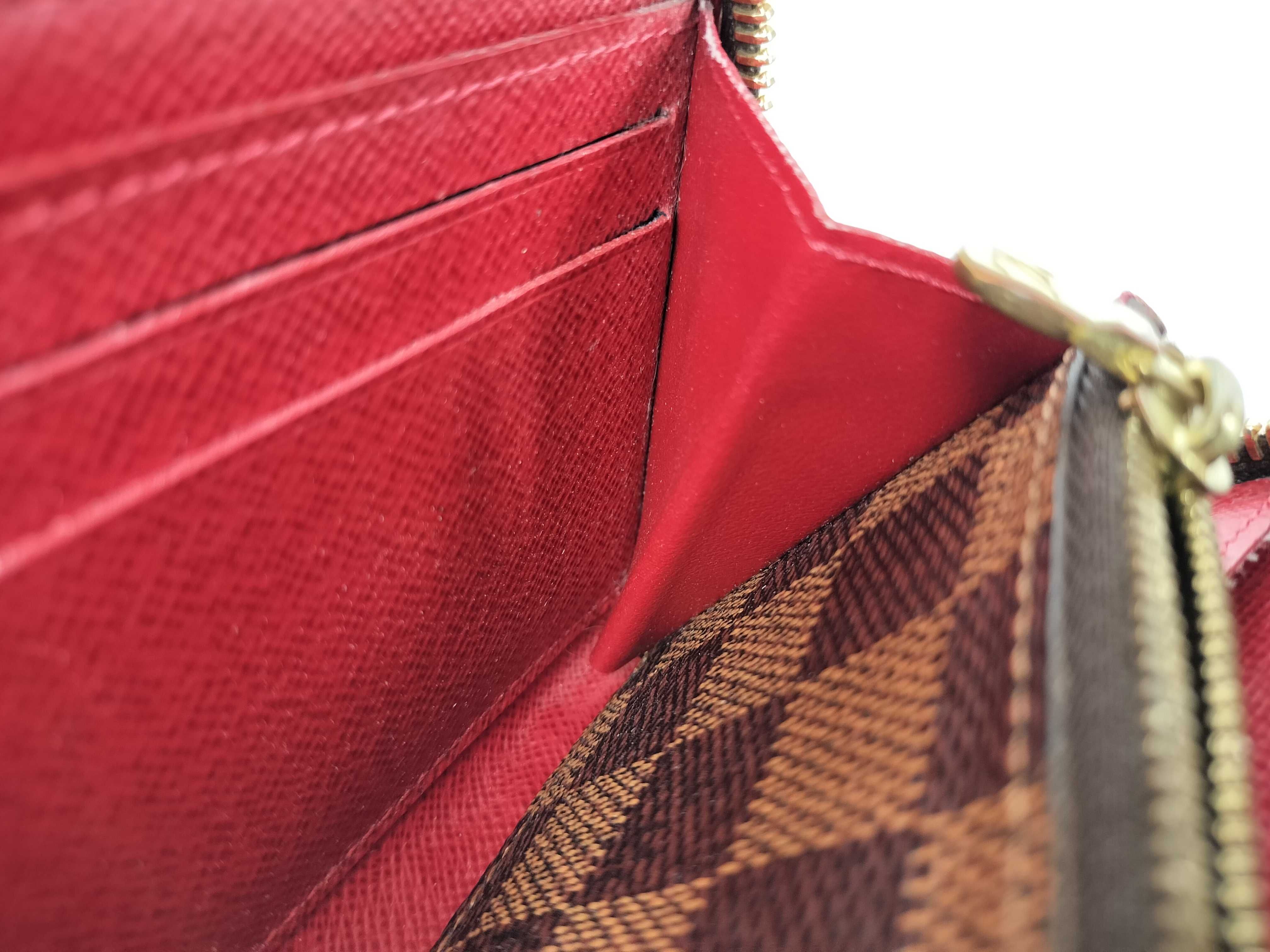 【水曜終了】(10708_0118)LOUIS VUITTON ダミエ ポルトフォイユ クレマンス 財布