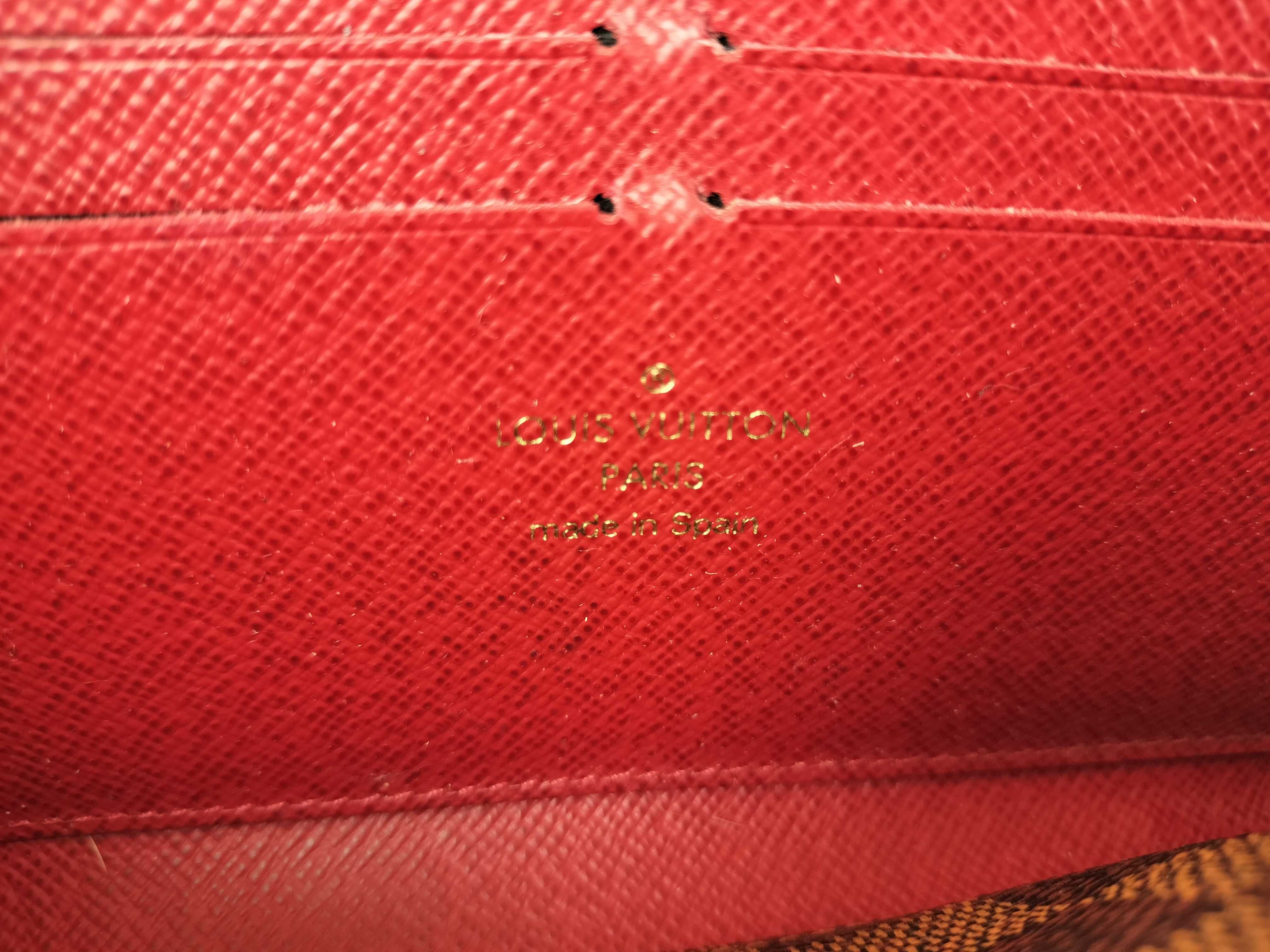 【水曜終了】(10708_0118)LOUIS VUITTON ダミエ ポルトフォイユ クレマンス 財布