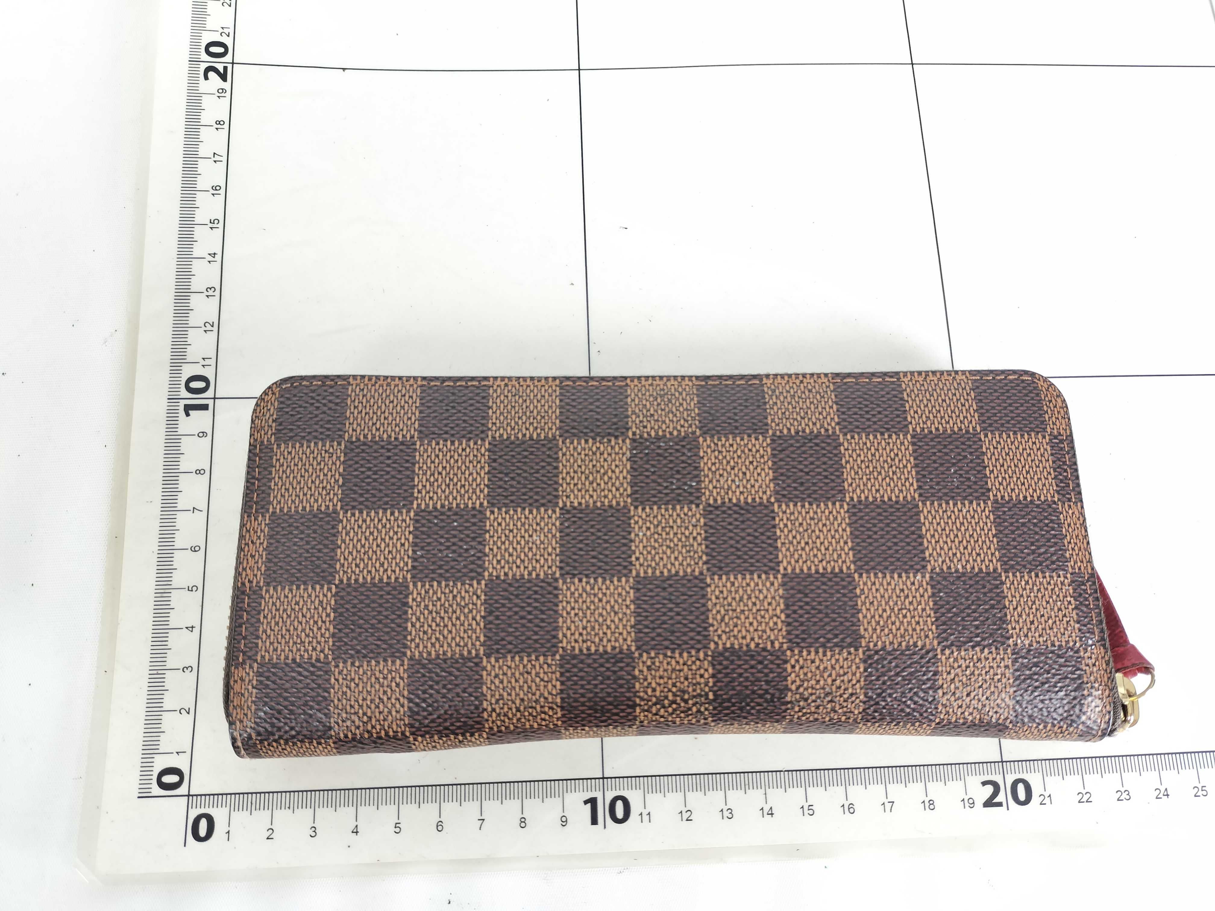 【水曜終了】(10708_0118)LOUIS VUITTON ダミエ ポルトフォイユ クレマンス 財布