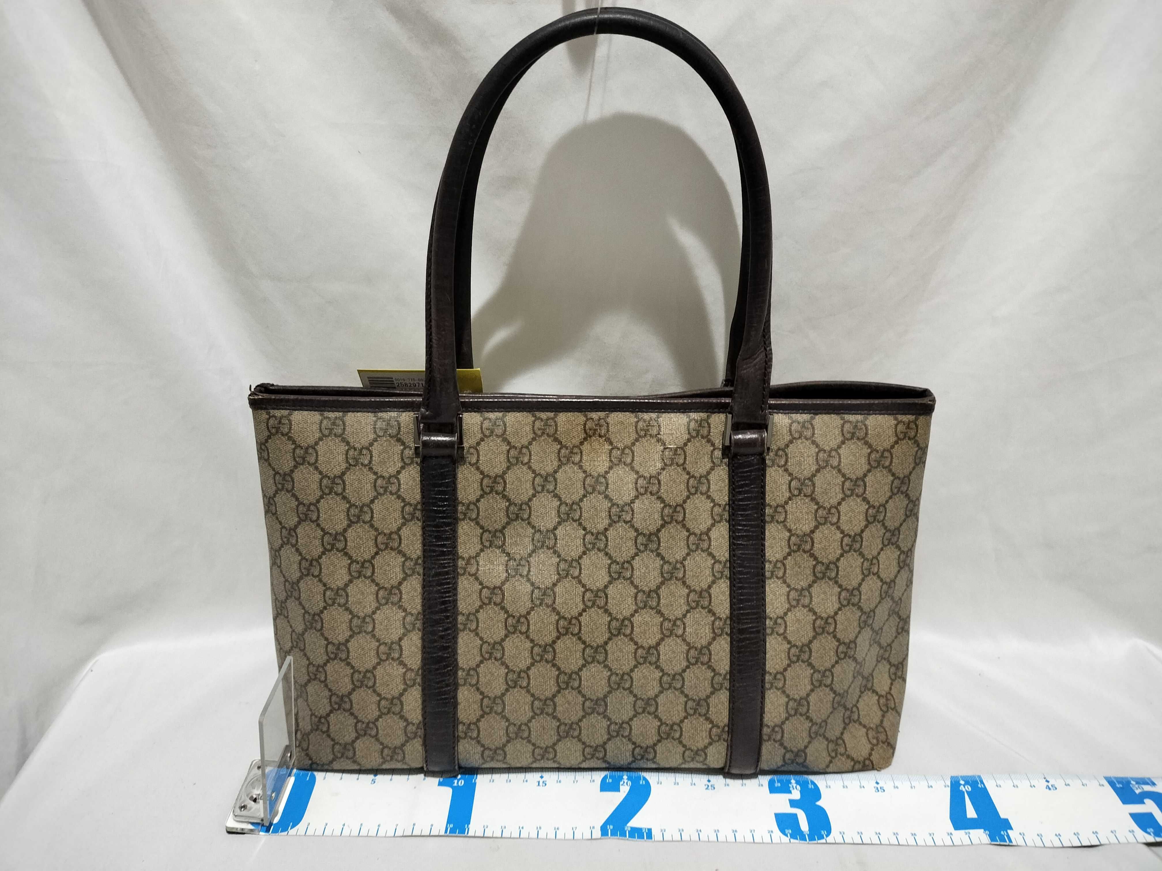 【水曜終了】(10702_0027)GUCCI GGスプリーム 114595 ハンドバッグ