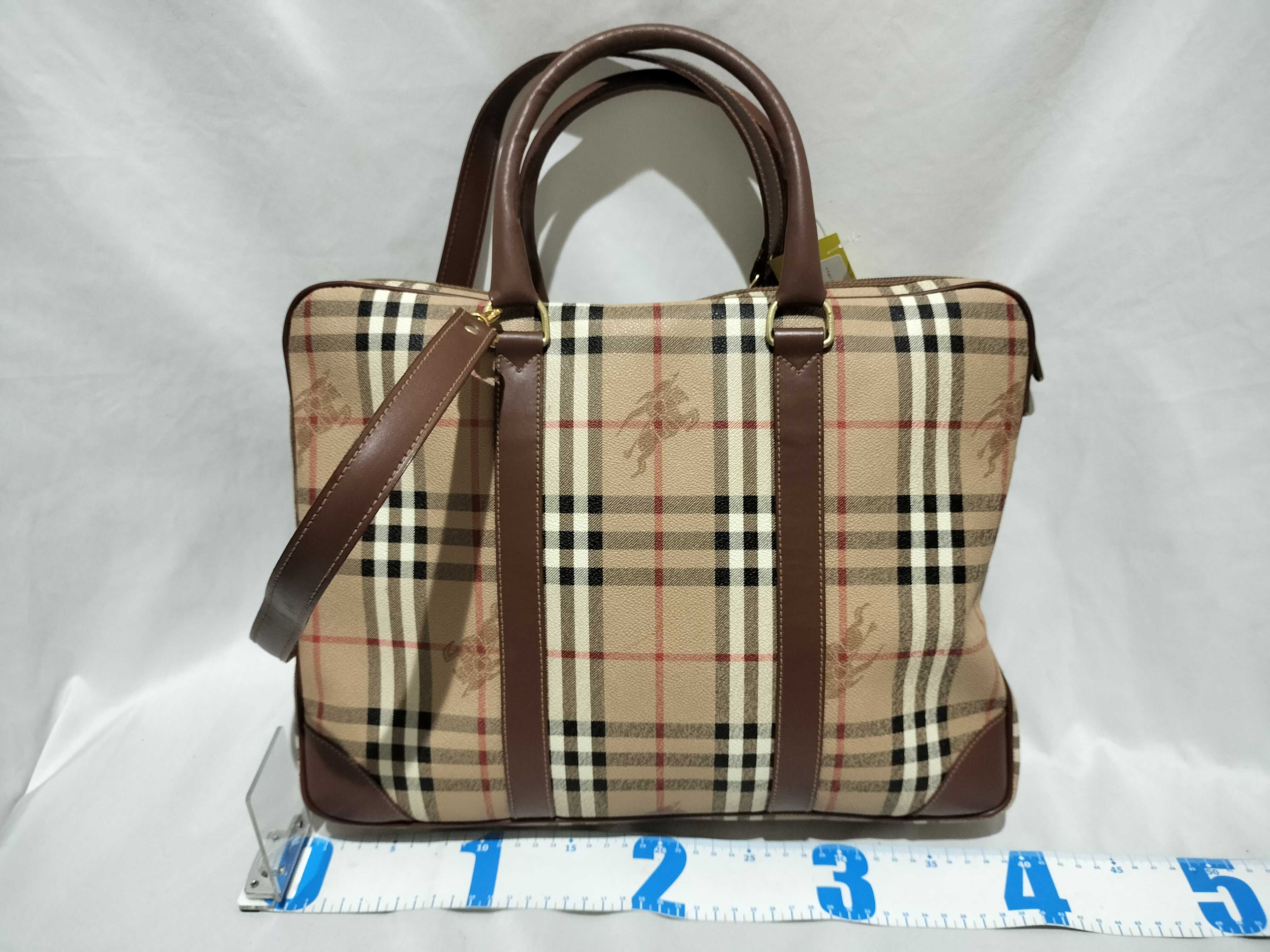 【水曜終了】(10699_0131)BURBERRY バーバリーズ 2WAY ノバチェック ショルダーバッグ