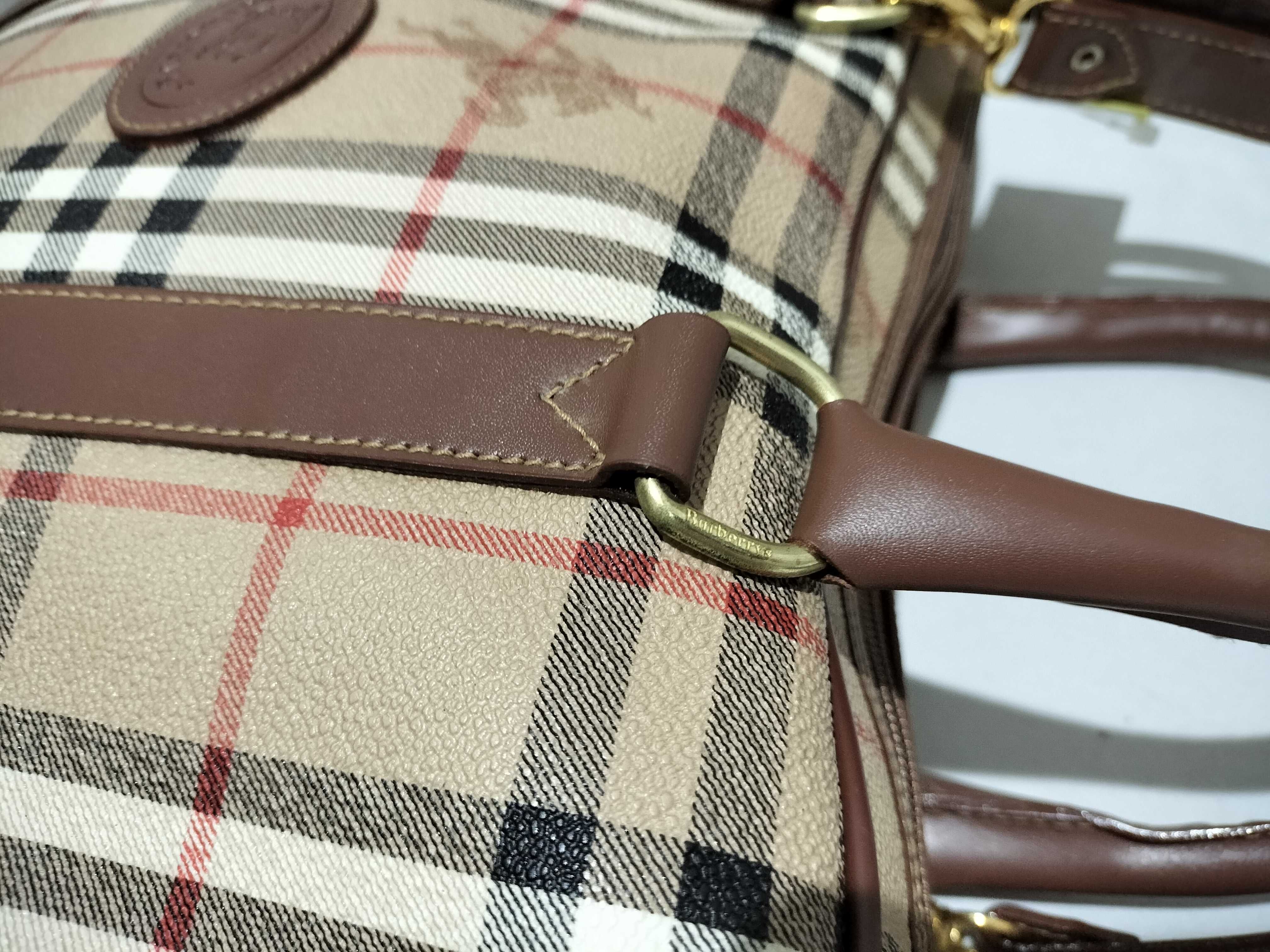 【水曜終了】(10699_0131)BURBERRY バーバリーズ 2WAY ノバチェック ショルダーバッグ