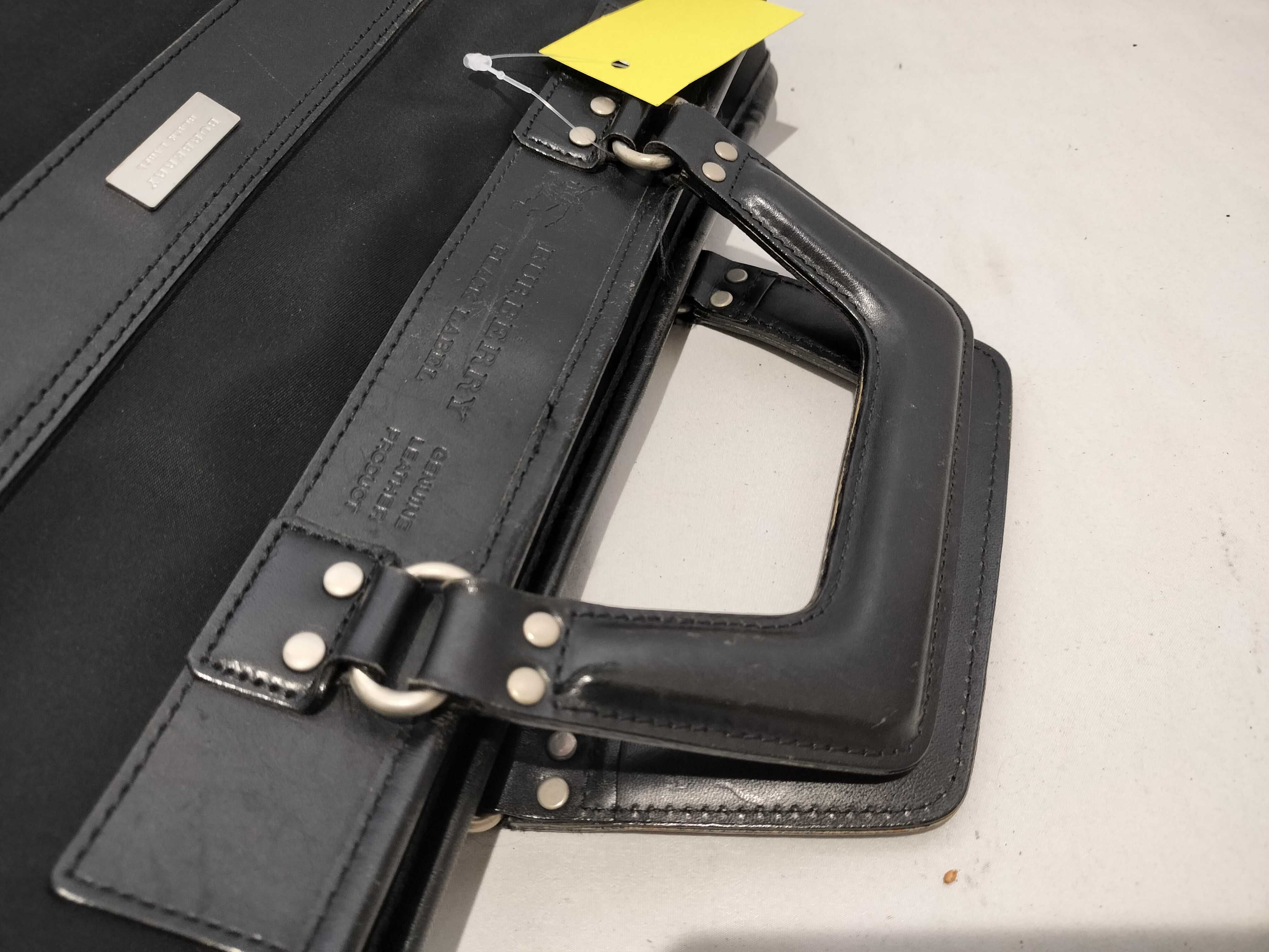 【水曜終了】(10699_0136)BURBERRY ブラックレーベル ビジネス ハンド ビジネスバッグ