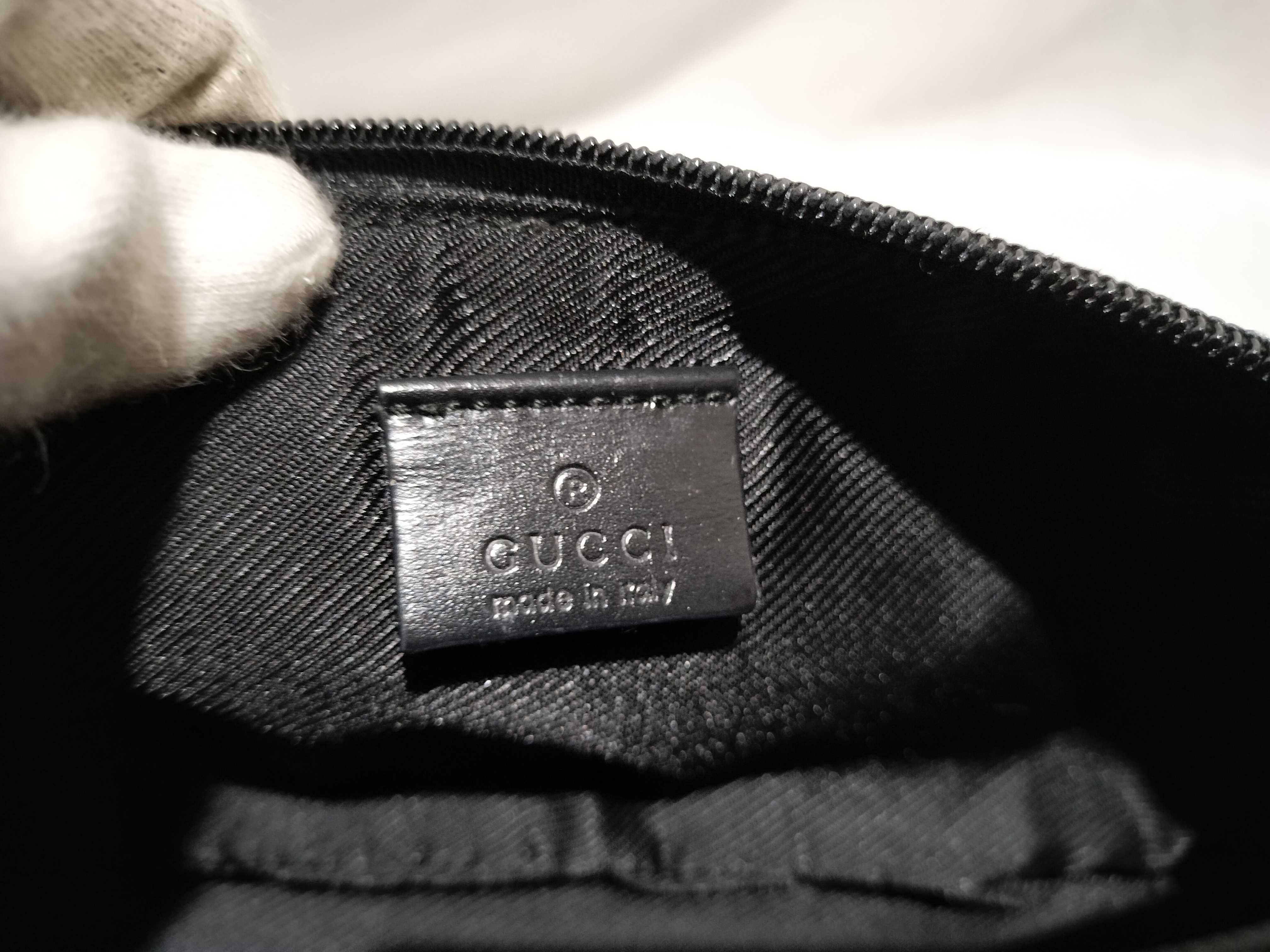 【水曜終了】(10709_0054)GUCCI GGキャンバス バナナポーチ 039・1103.135801 ハンドバッグ