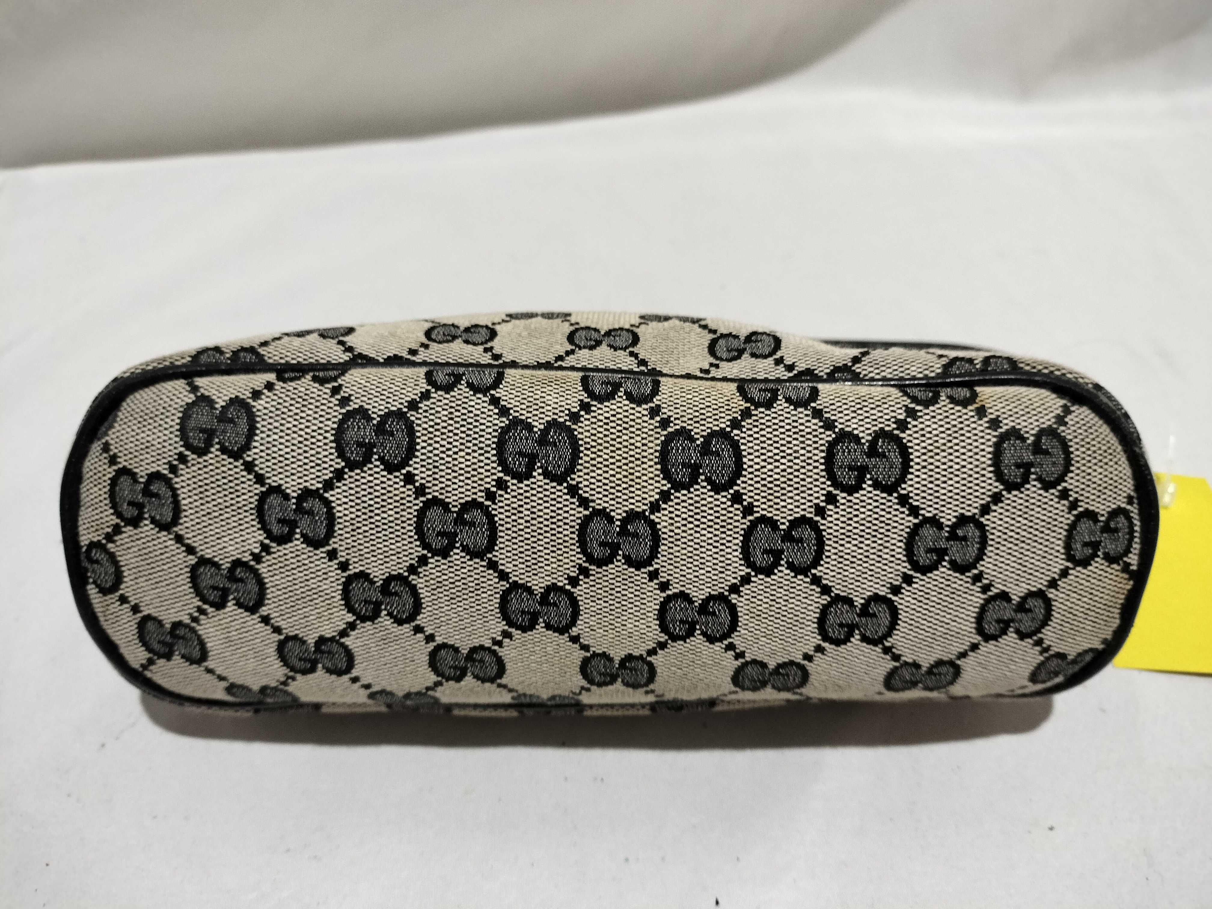 【水曜終了】(10709_0054)GUCCI GGキャンバス バナナポーチ 039・1103.135801 ハンドバッグ