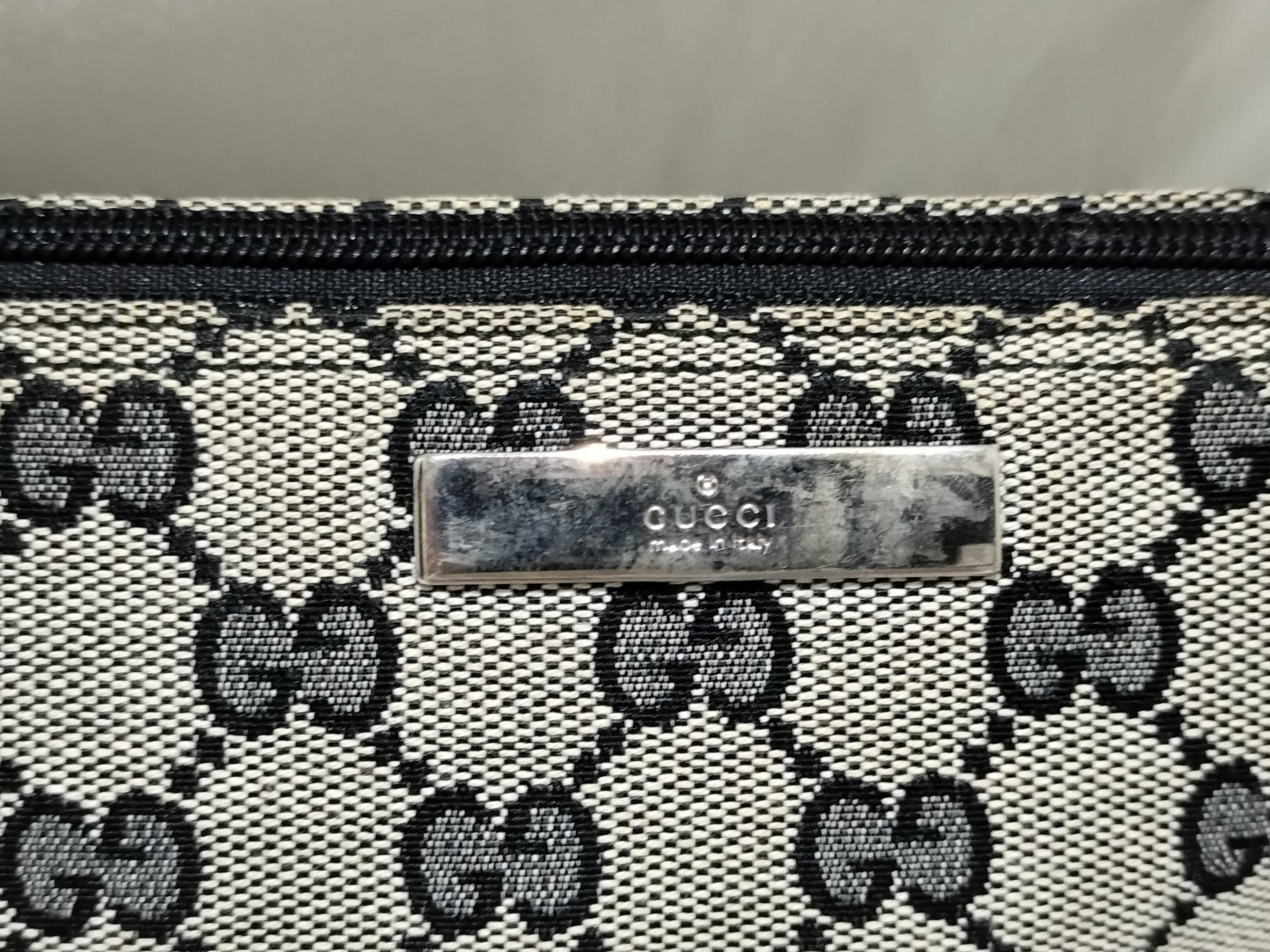 【水曜終了】(10709_0054)GUCCI GGキャンバス バナナポーチ 039・1103.135801 ハンドバッグ