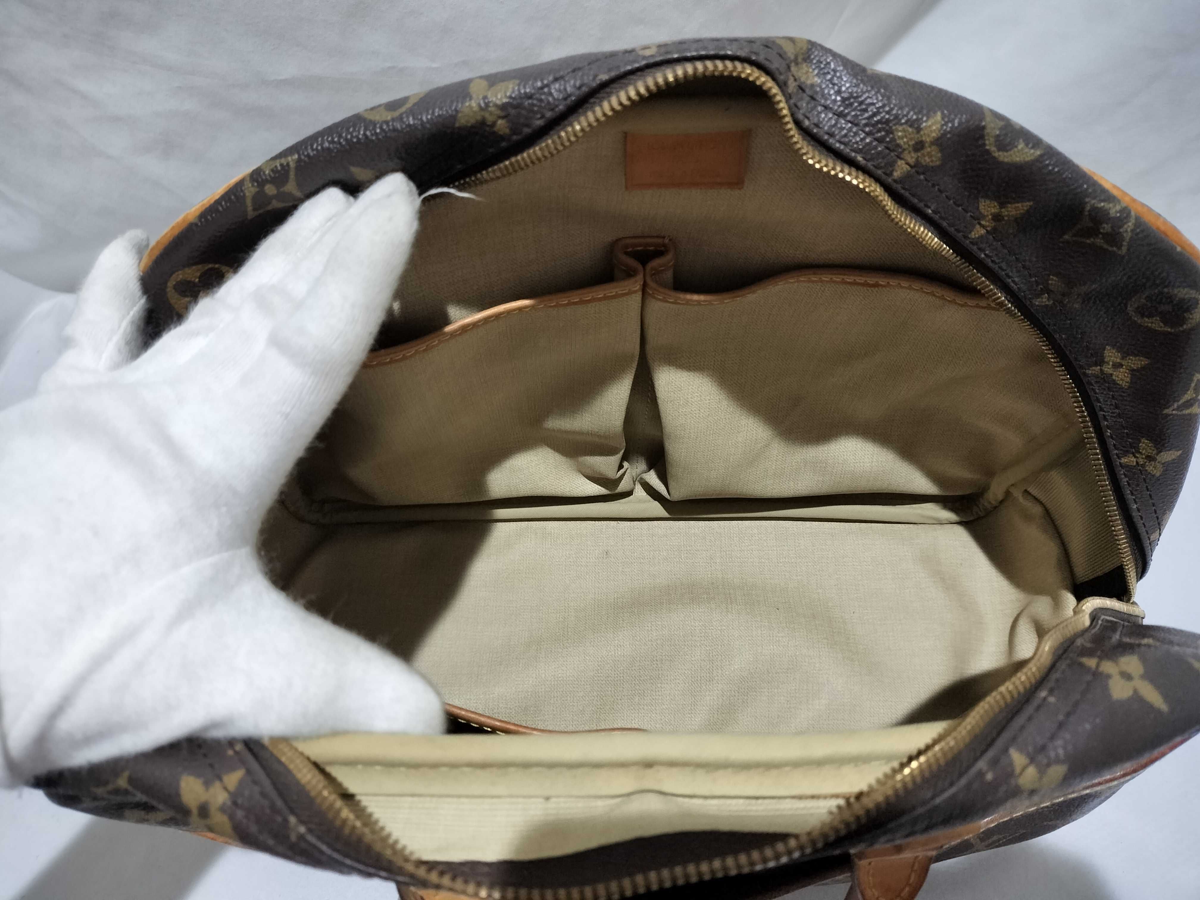 【水曜終了】(10708_0149)LOUIS VUITTON モノグラム M47270 ドーヴィル ハンドバッグ