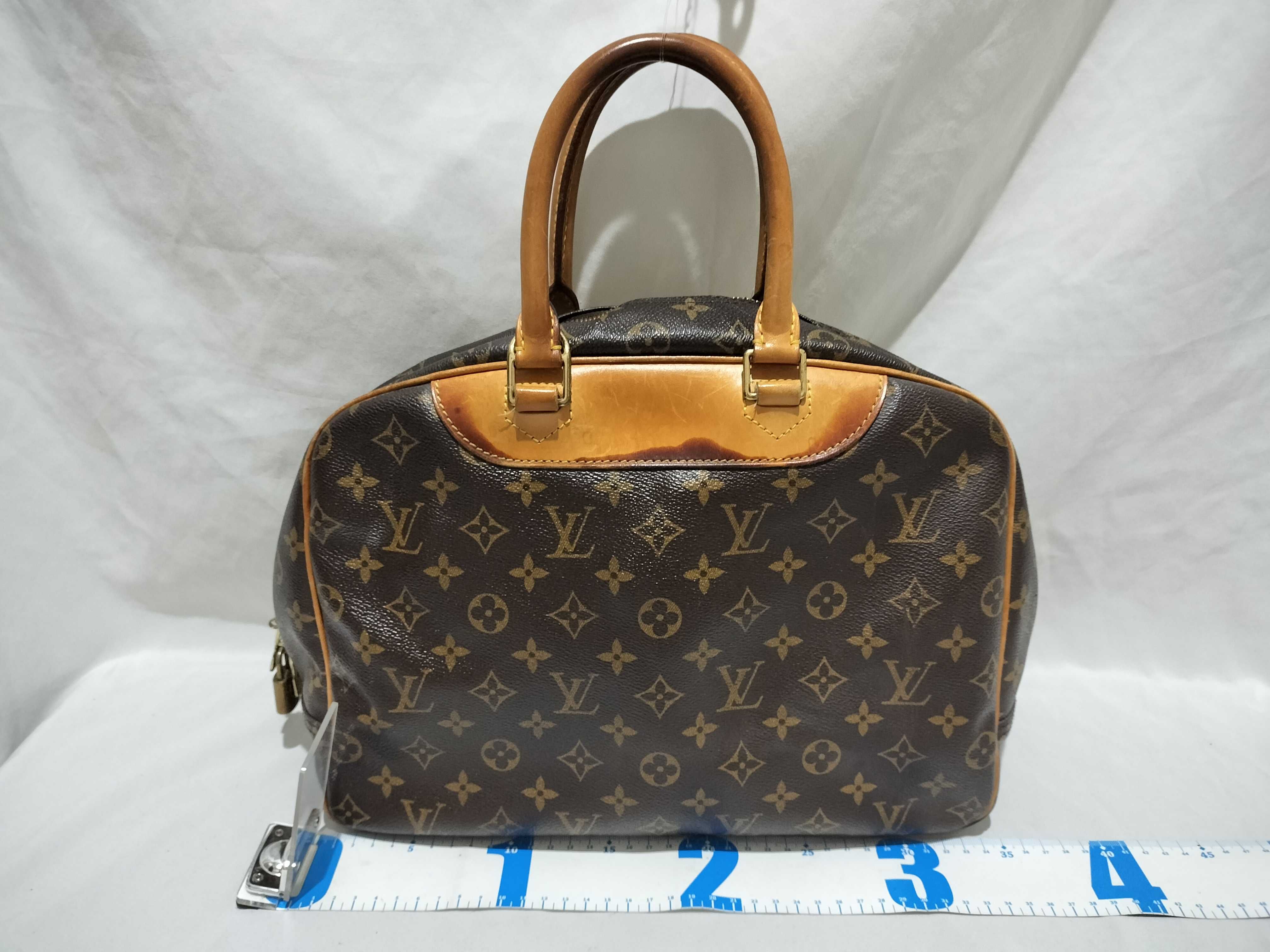 【水曜終了】(10708_0149)LOUIS VUITTON モノグラム M47270 ドーヴィル ハンドバッグ