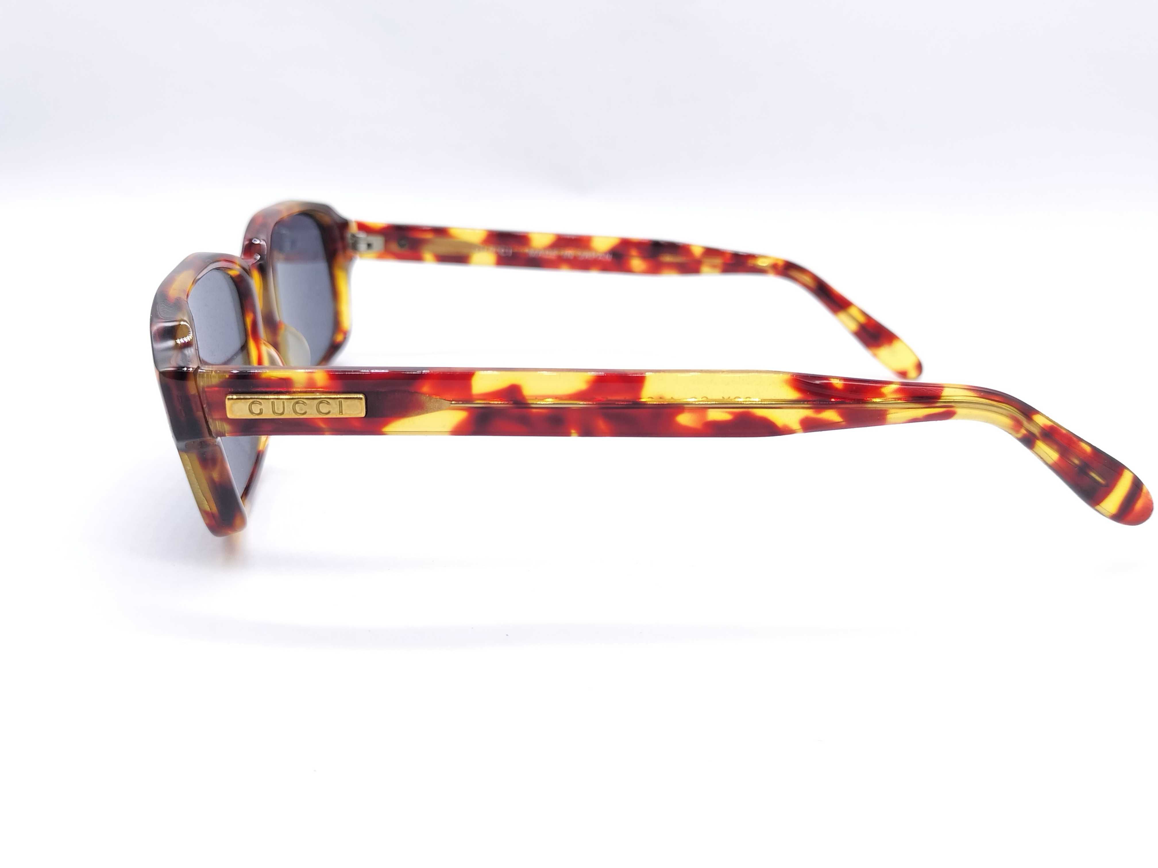 【水曜終了】(10709_0041)◆GUCCI 02Y-GG 鼈甲調 オーバル サングラス・メガネ