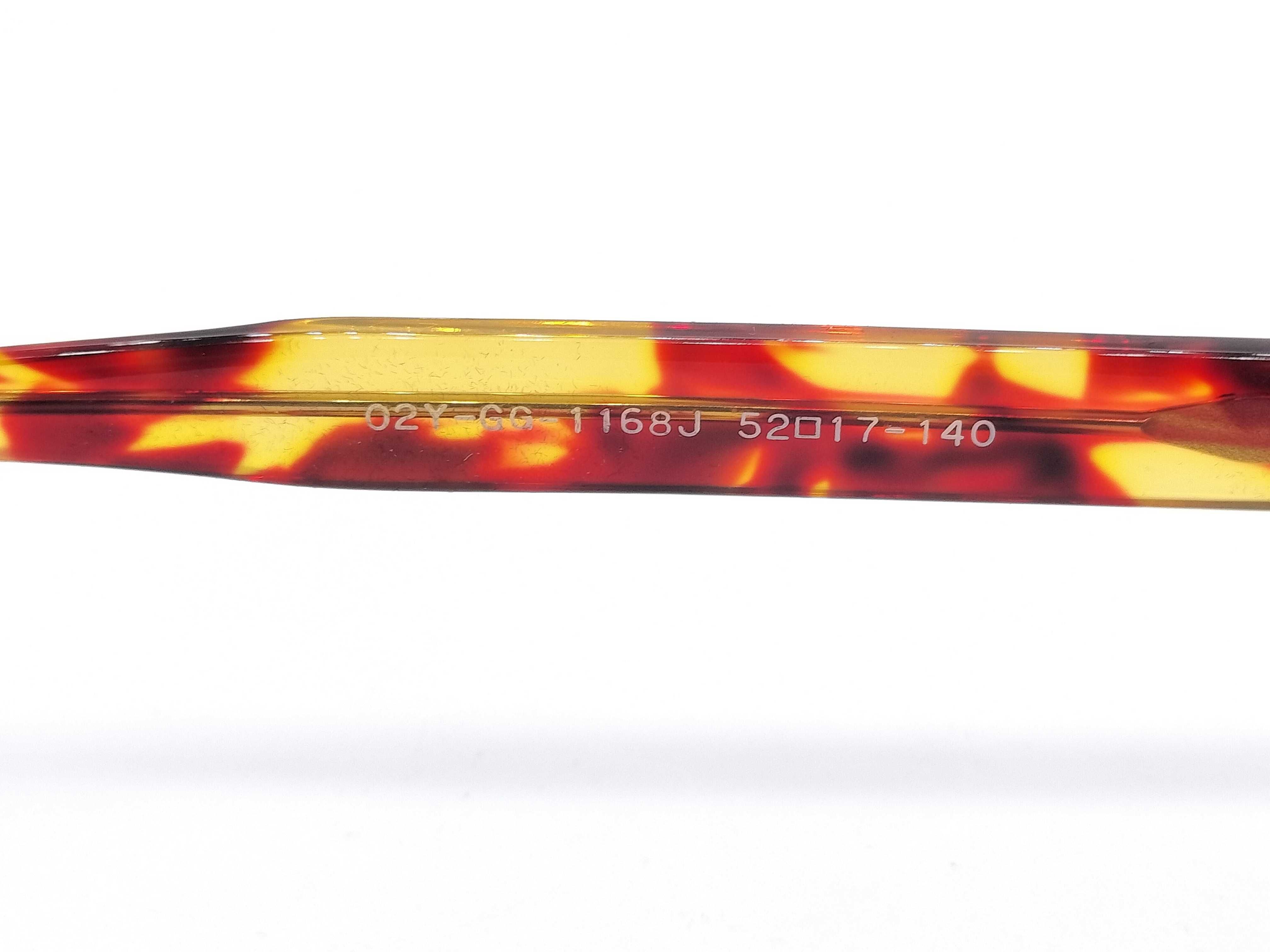 【水曜終了】(10709_0041)◆GUCCI 02Y-GG 鼈甲調 オーバル サングラス・メガネ