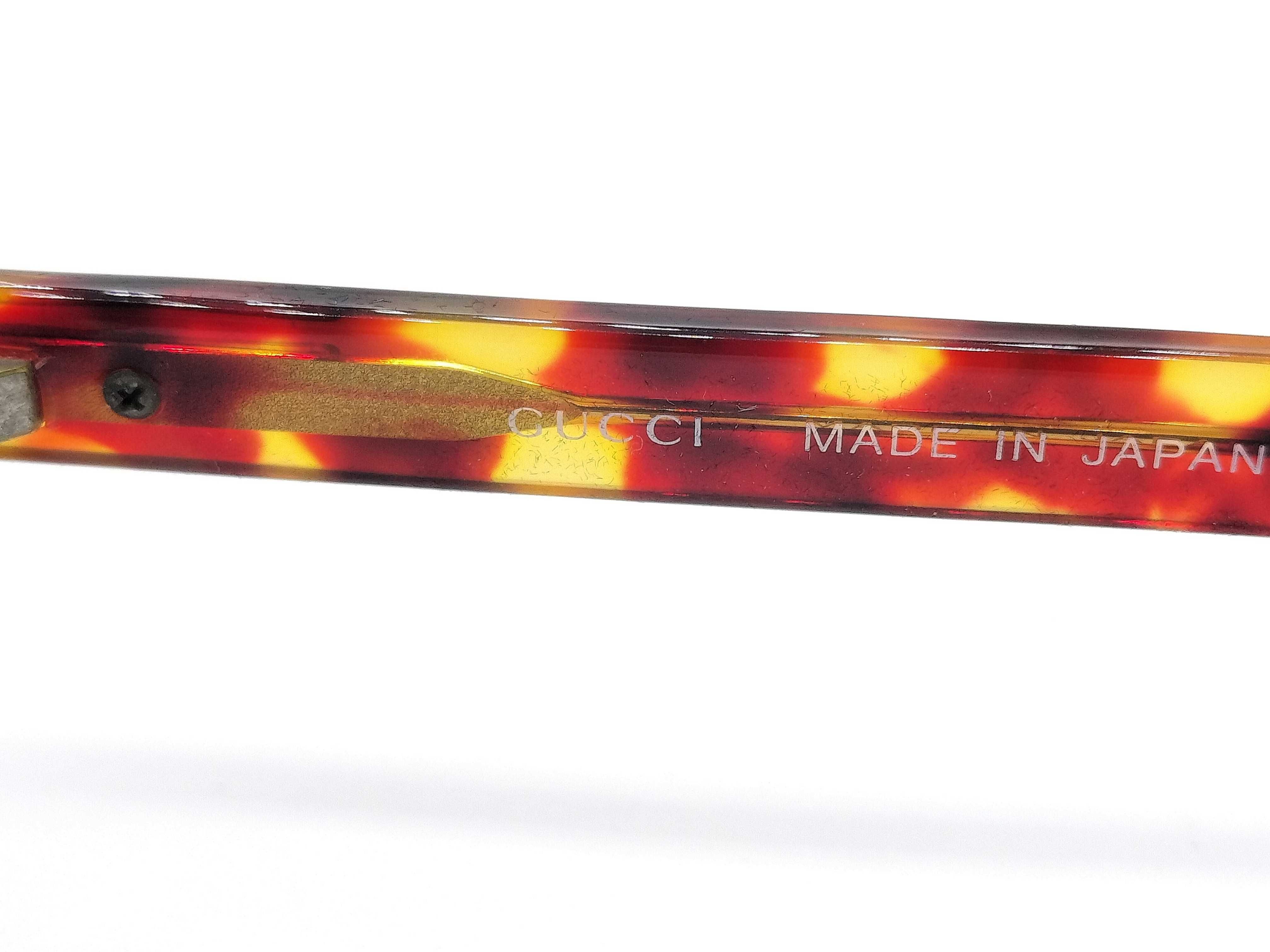 【水曜終了】(10709_0041)◆GUCCI 02Y-GG 鼈甲調 オーバル サングラス・メガネ