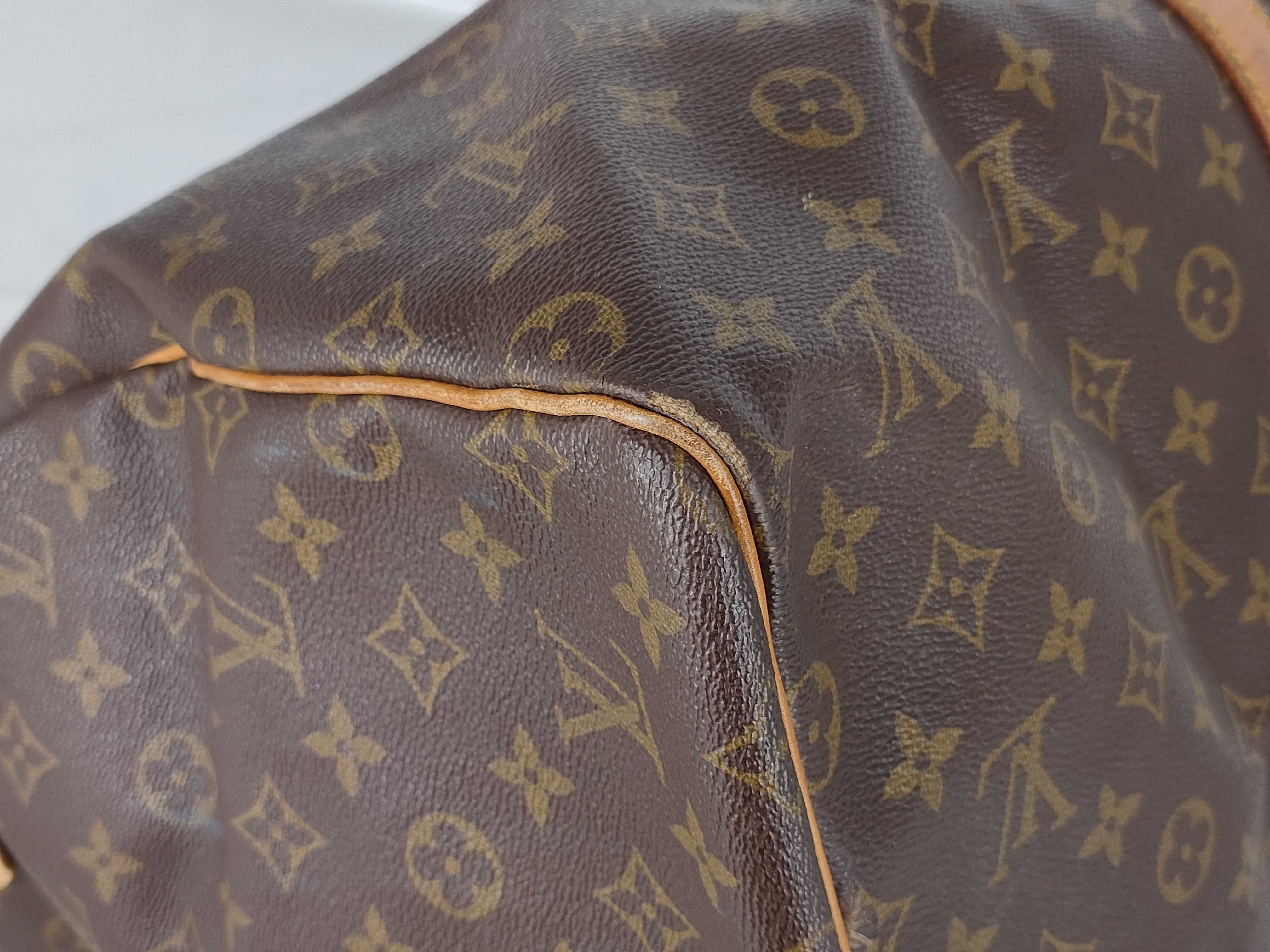 【水曜終了】(10708_0048)LOUIS VUITTON モノグラム キーポル55 バンドリエール/バンド欠損 ボストンバッグ