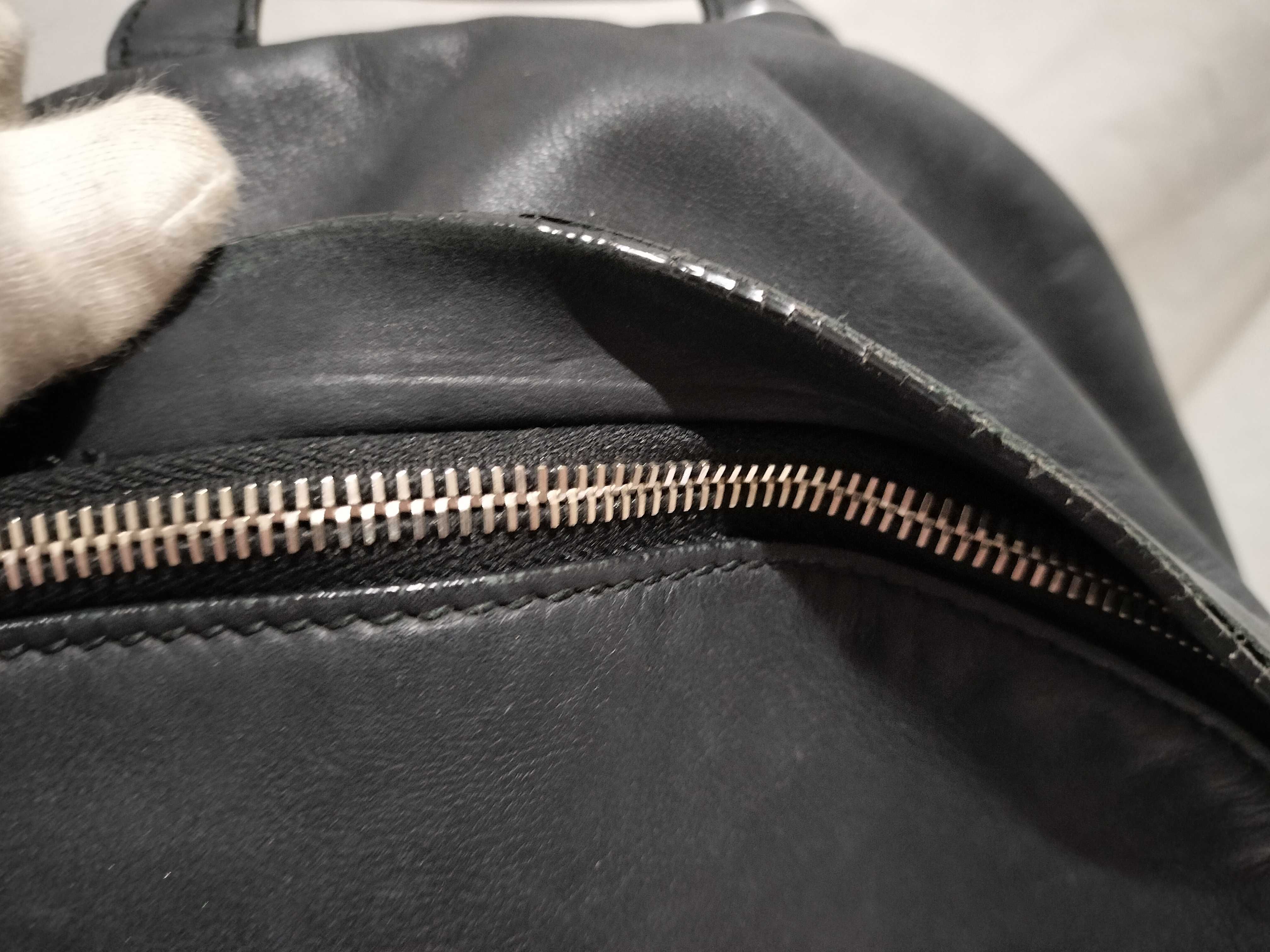 【水曜終了】(10699_0165)BALENCIAGA パンチングロゴ リュック リュックサック