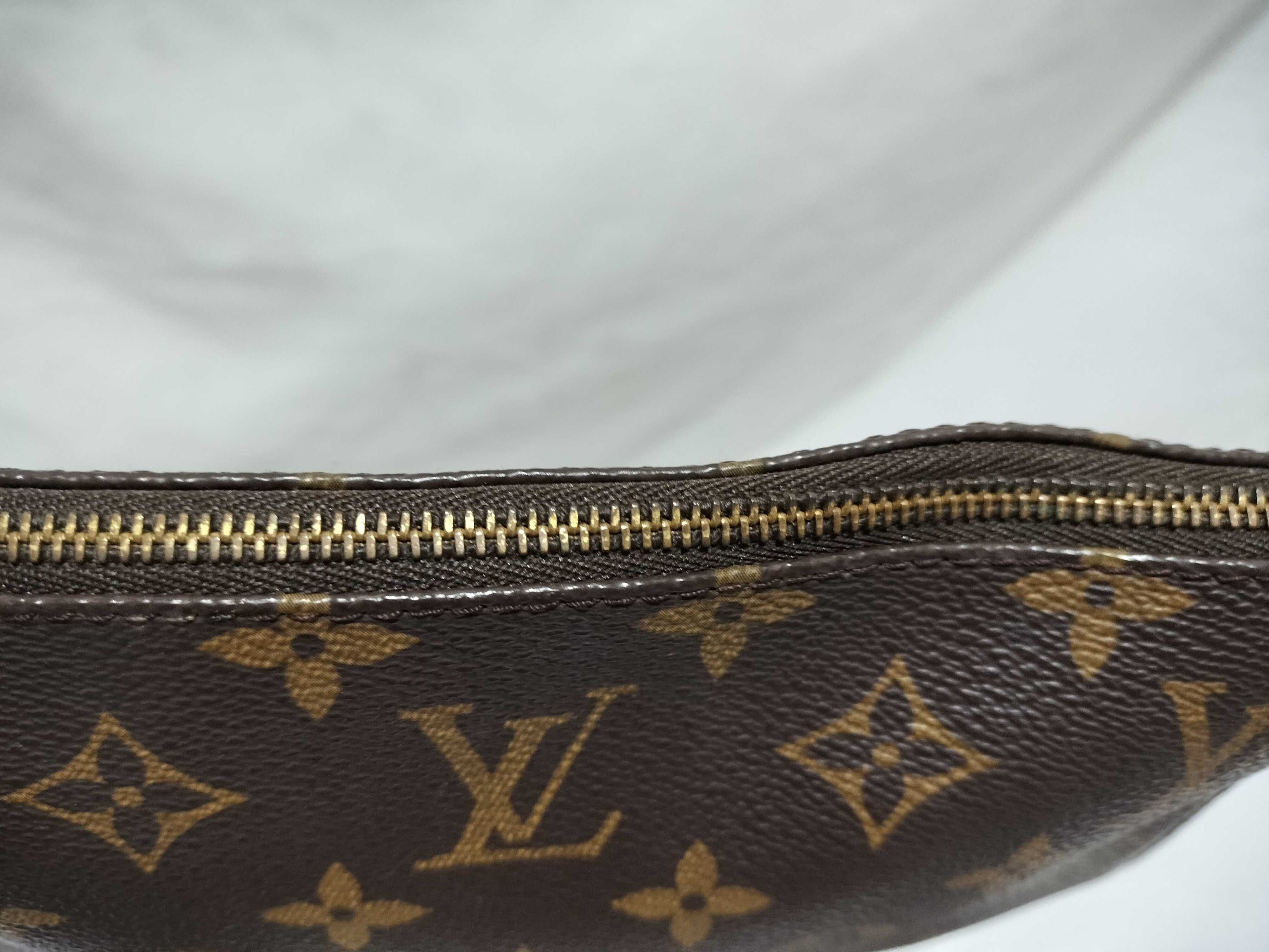 【水曜終了】(10708_0151)LOUIS VUITTON モノグラム ポシェットアクセソワール ファスナープル外れ ショルダーバッグ
