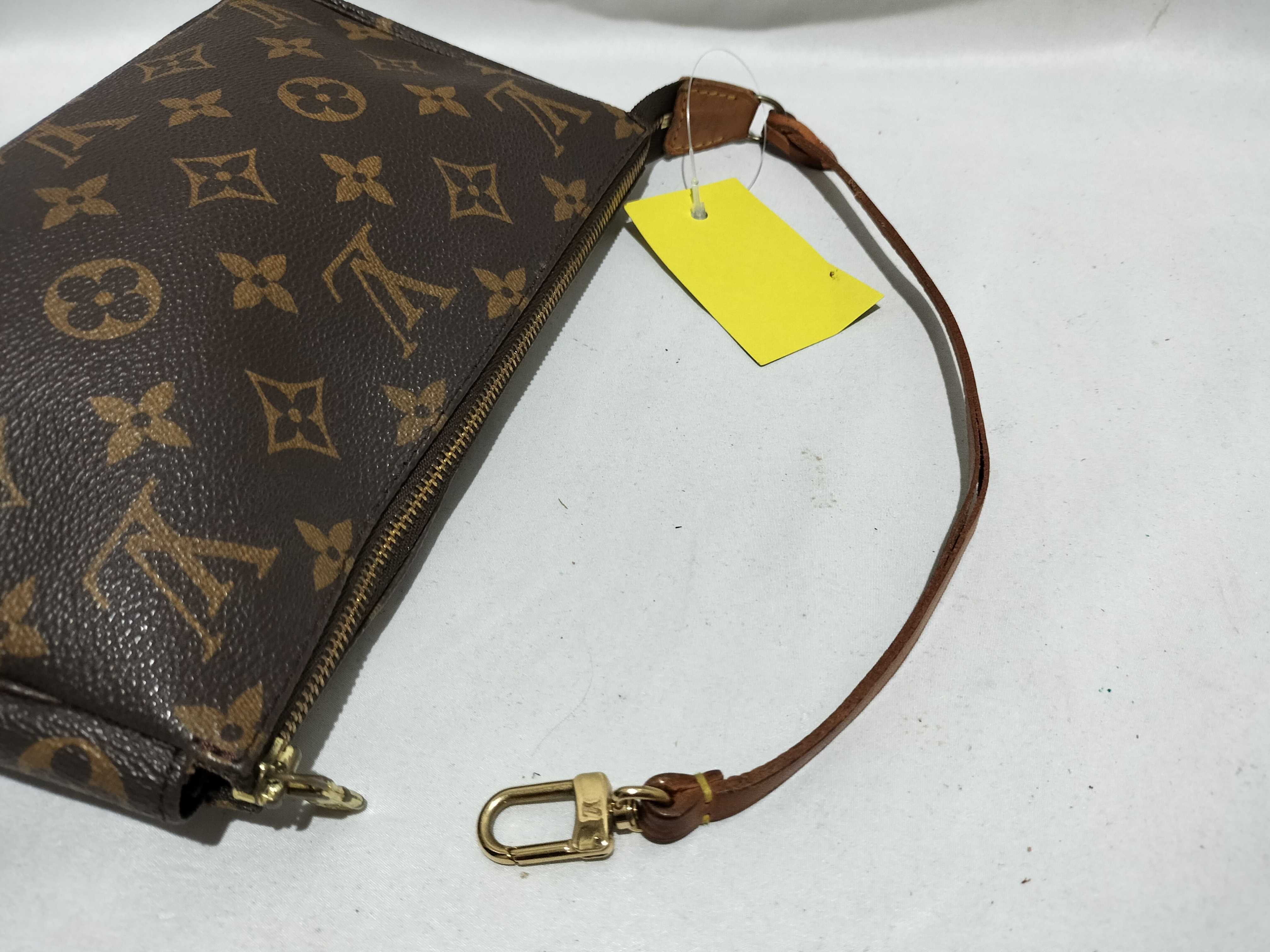 【水曜終了】(10708_0151)LOUIS VUITTON モノグラム ポシェットアクセソワール ファスナープル外れ ショルダーバッグ