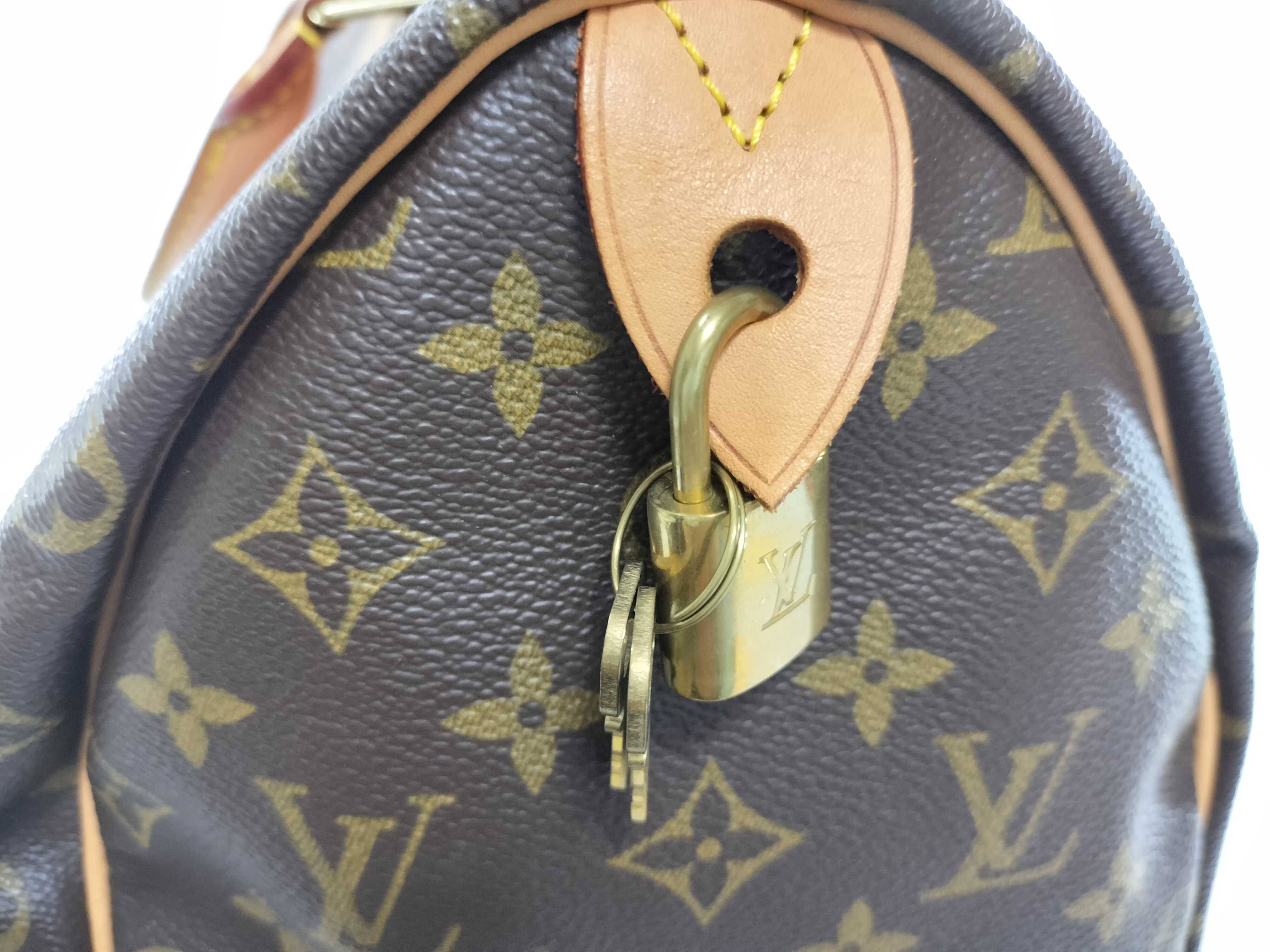 【水曜終了】(10697_0046)LOUIS VUITTON モノグラム M41107 スピーディ35 ハンドバッグ