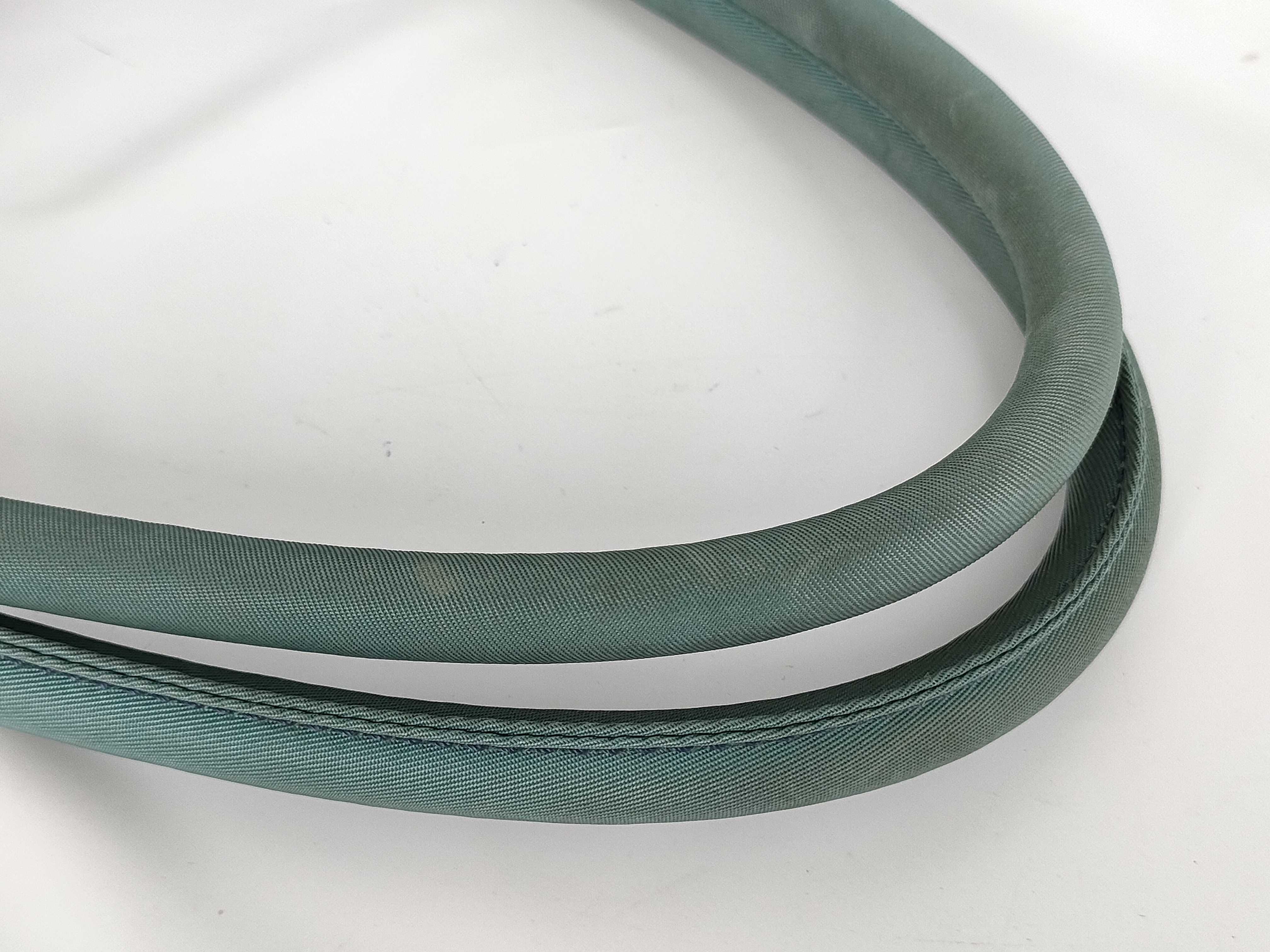 【水曜終了】(10709_0120)PRADA ナイロン トートバッグ 三角ロゴ 水色 ナイロン トートバッグ