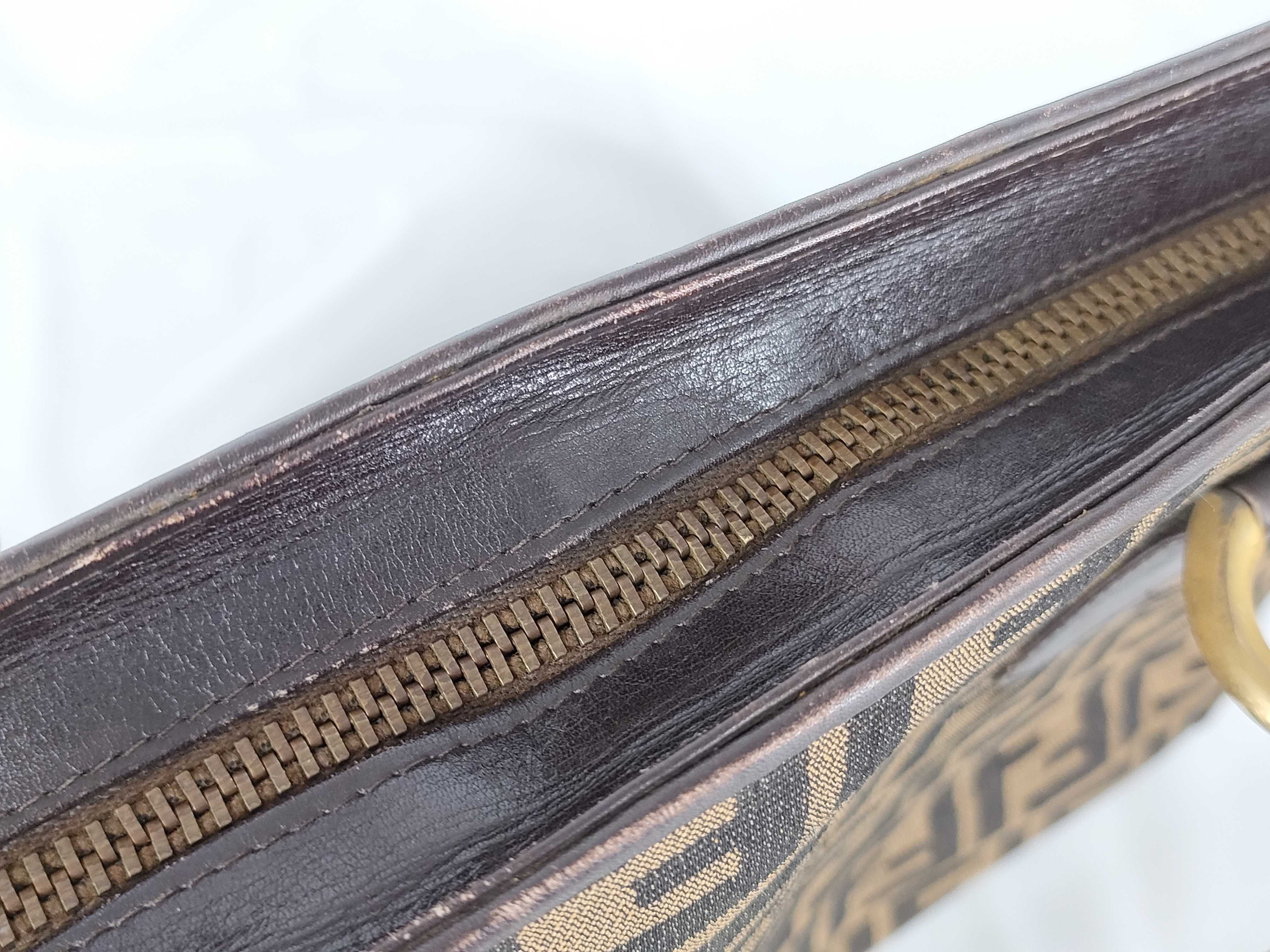 【水曜終了】(10709_0137)FENDI ズッカ柄 トート トートバッグ