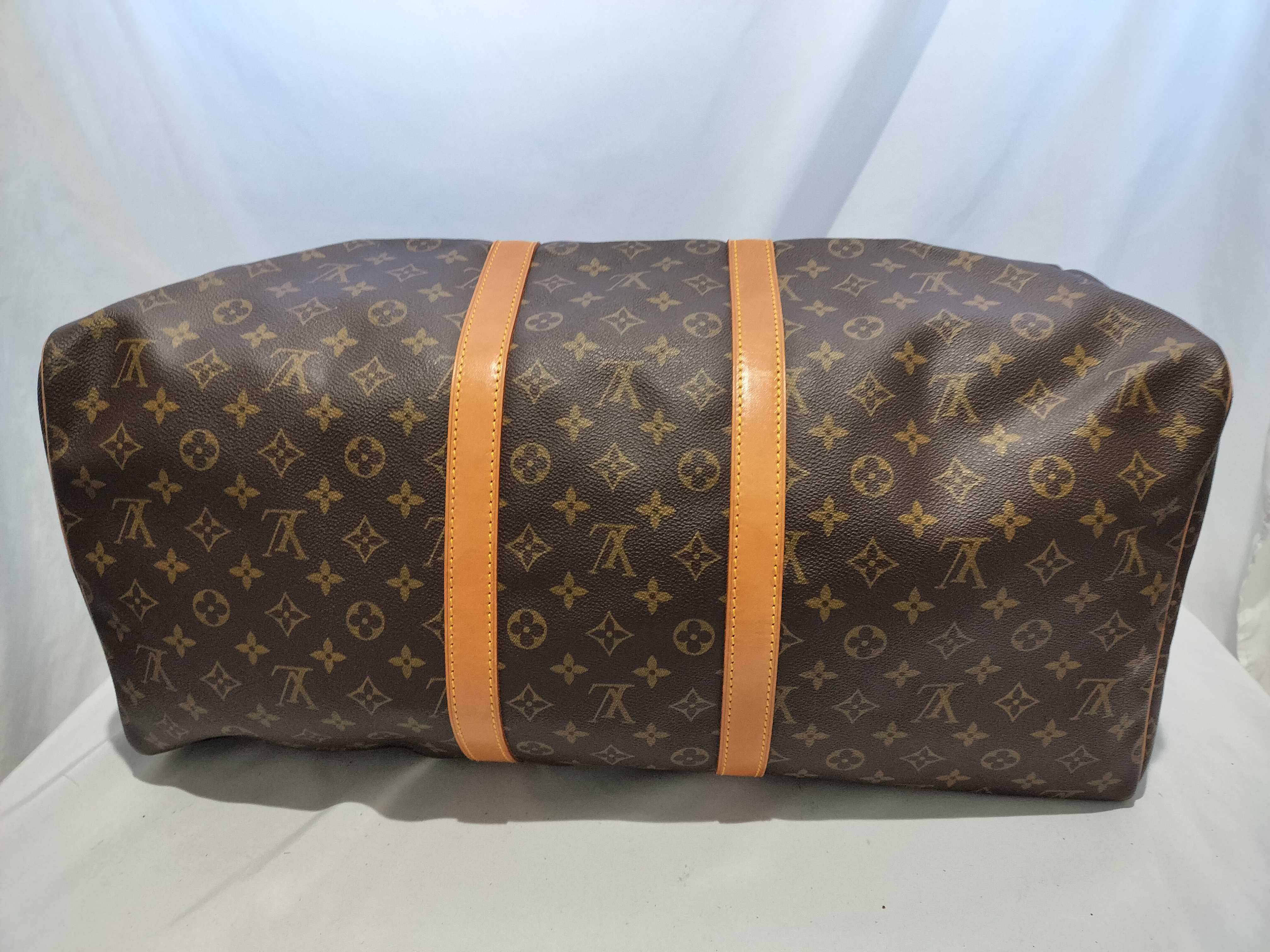 【水曜終了】(10708_0052)LOUIS VUITTON モノグラム M41424 キーポル55 ボストンバッグ