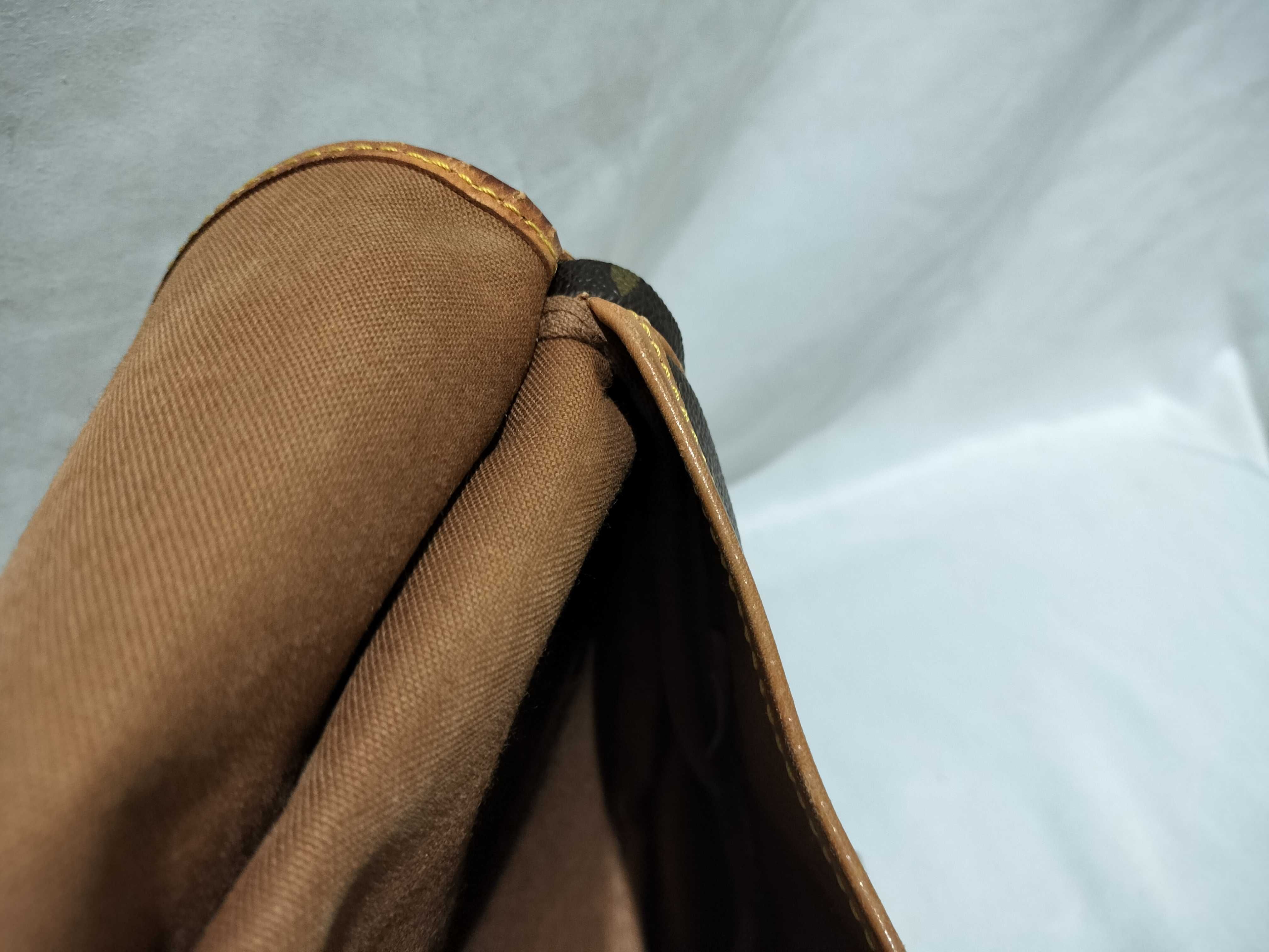 【水曜終了】(10708_0152)LOUIS VUITTON モノグラム M40710 ソミュールMM ショルダーバッグ