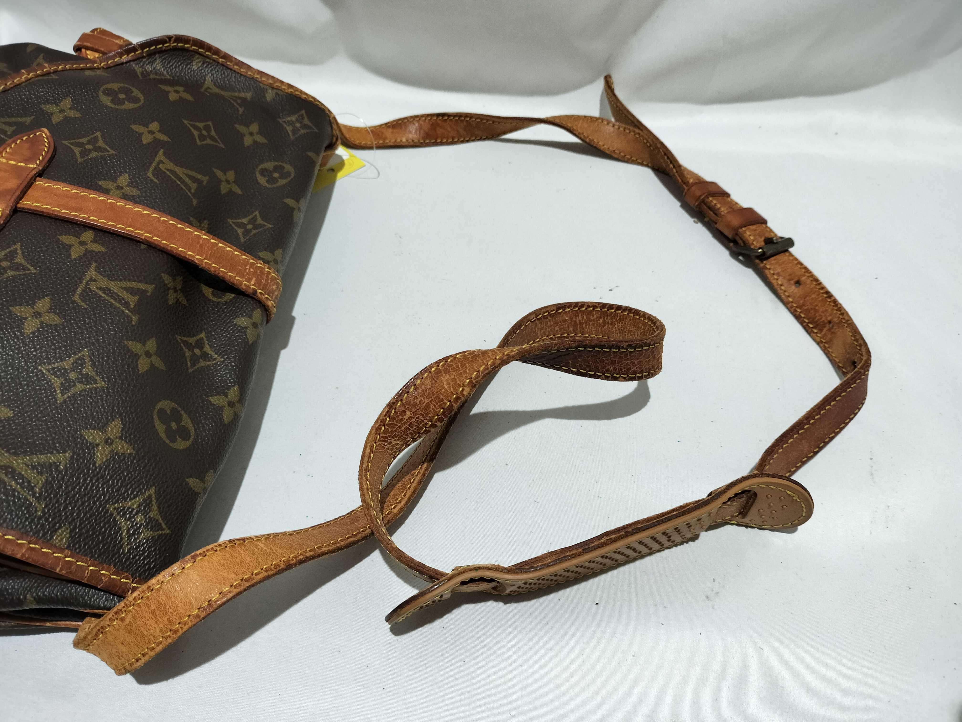 【水曜終了】(10708_0152)LOUIS VUITTON モノグラム M40710 ソミュールMM ショルダーバッグ