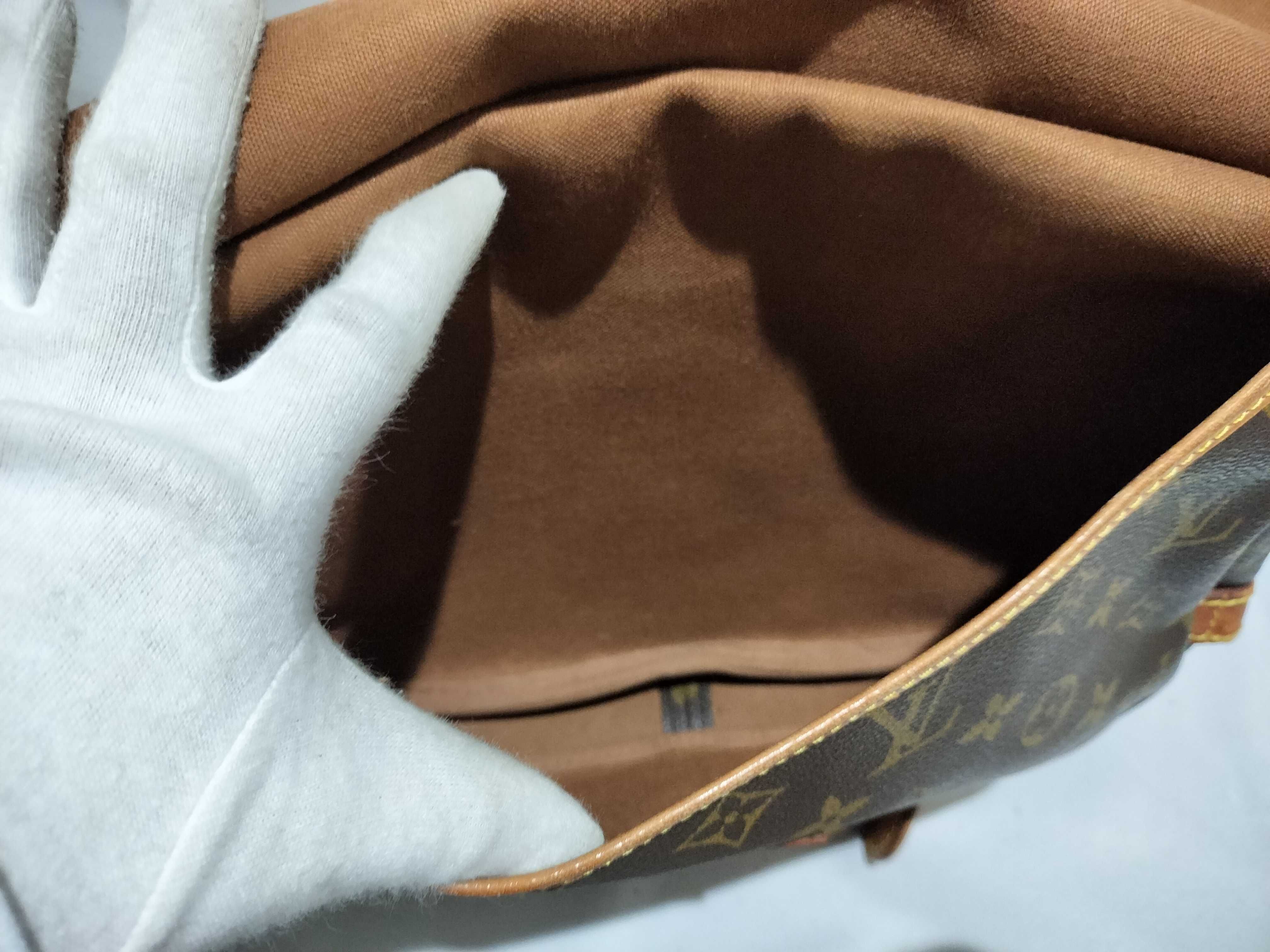 【水曜終了】(10708_0152)LOUIS VUITTON モノグラム M40710 ソミュールMM ショルダーバッグ