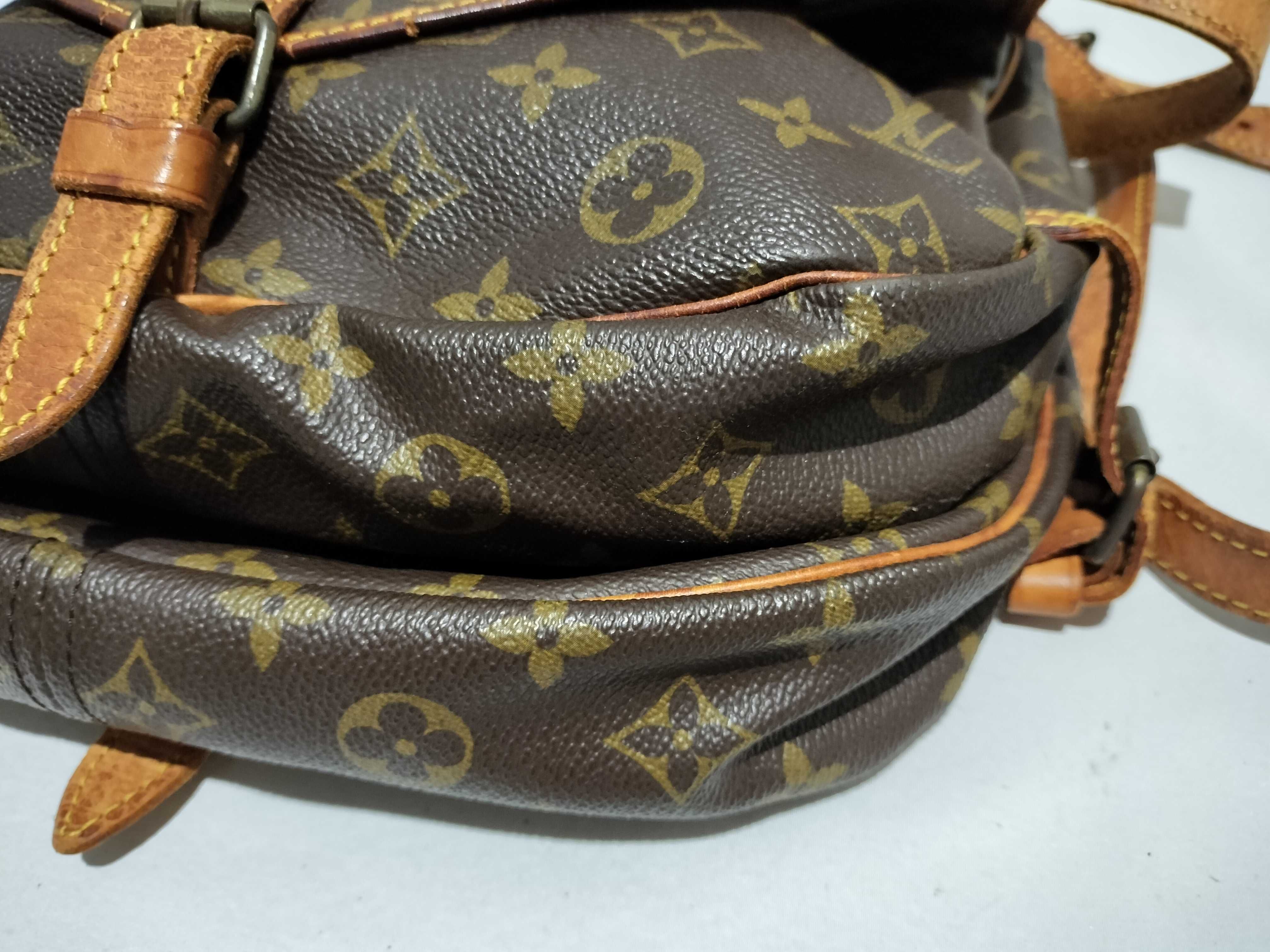 【水曜終了】(10708_0152)LOUIS VUITTON モノグラム M40710 ソミュールMM ショルダーバッグ