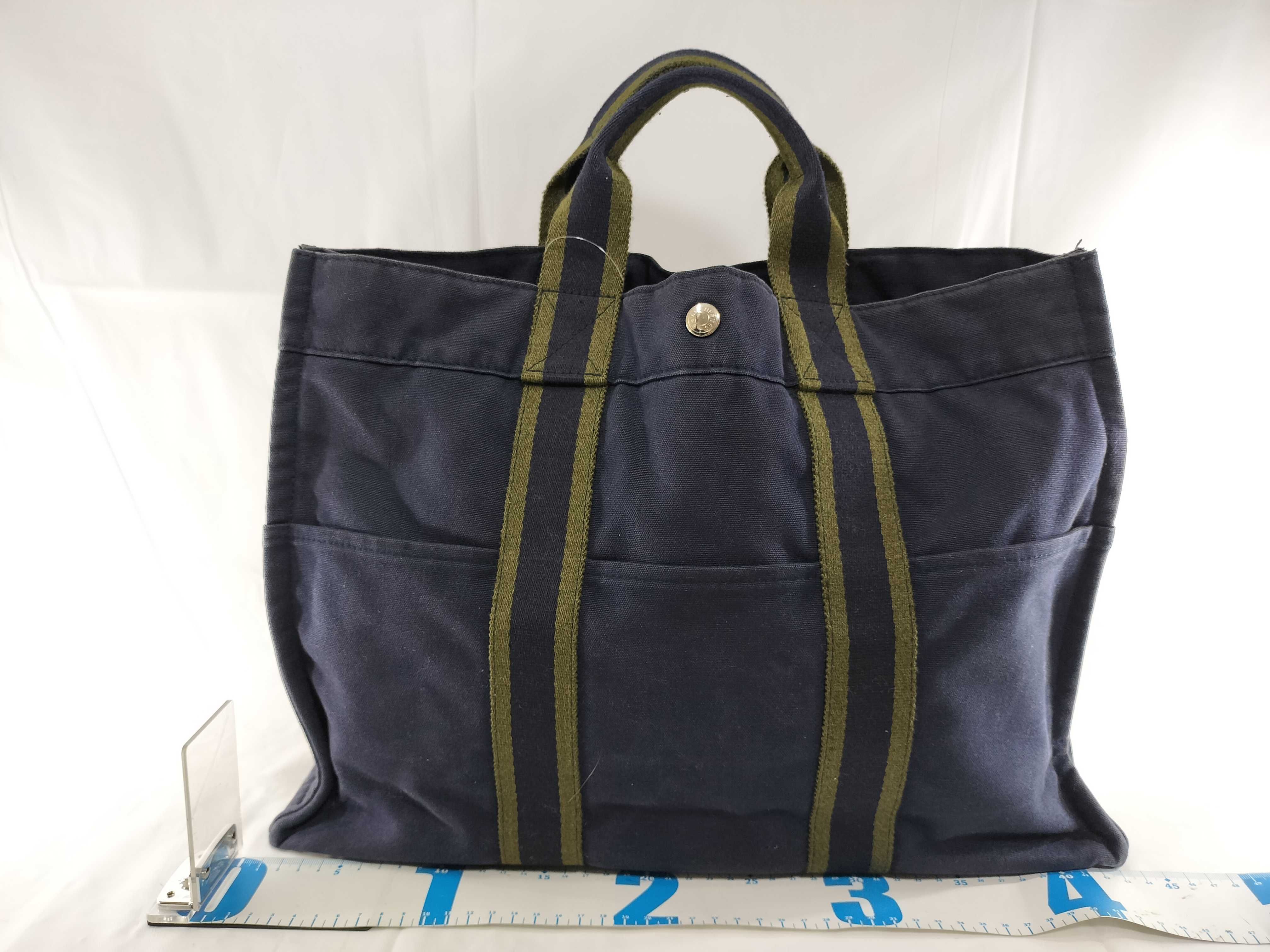 【水曜終了】(10706_0005)HERMES フールトゥ トートバッグ